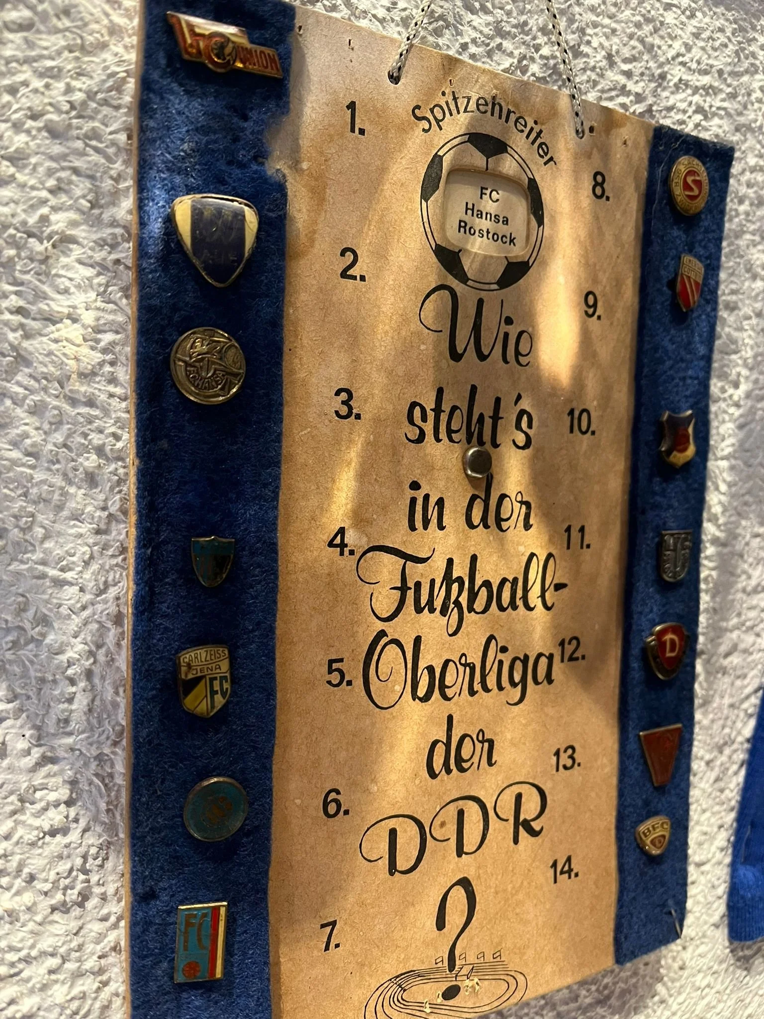 Türchen 9 DDR-Stecktabelle