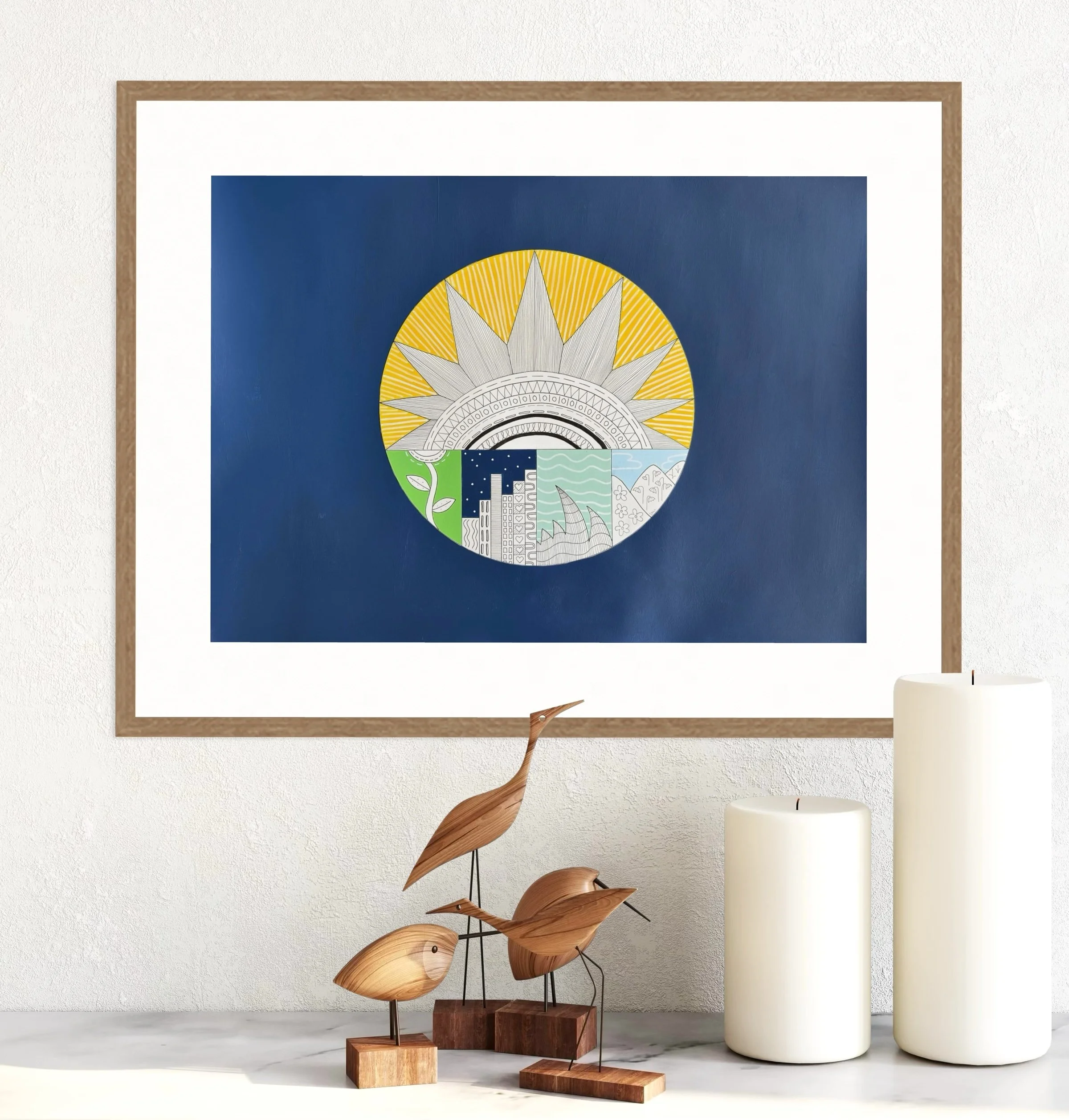 'Held By The Light' displayed in a standard frame mockup for visual reference.