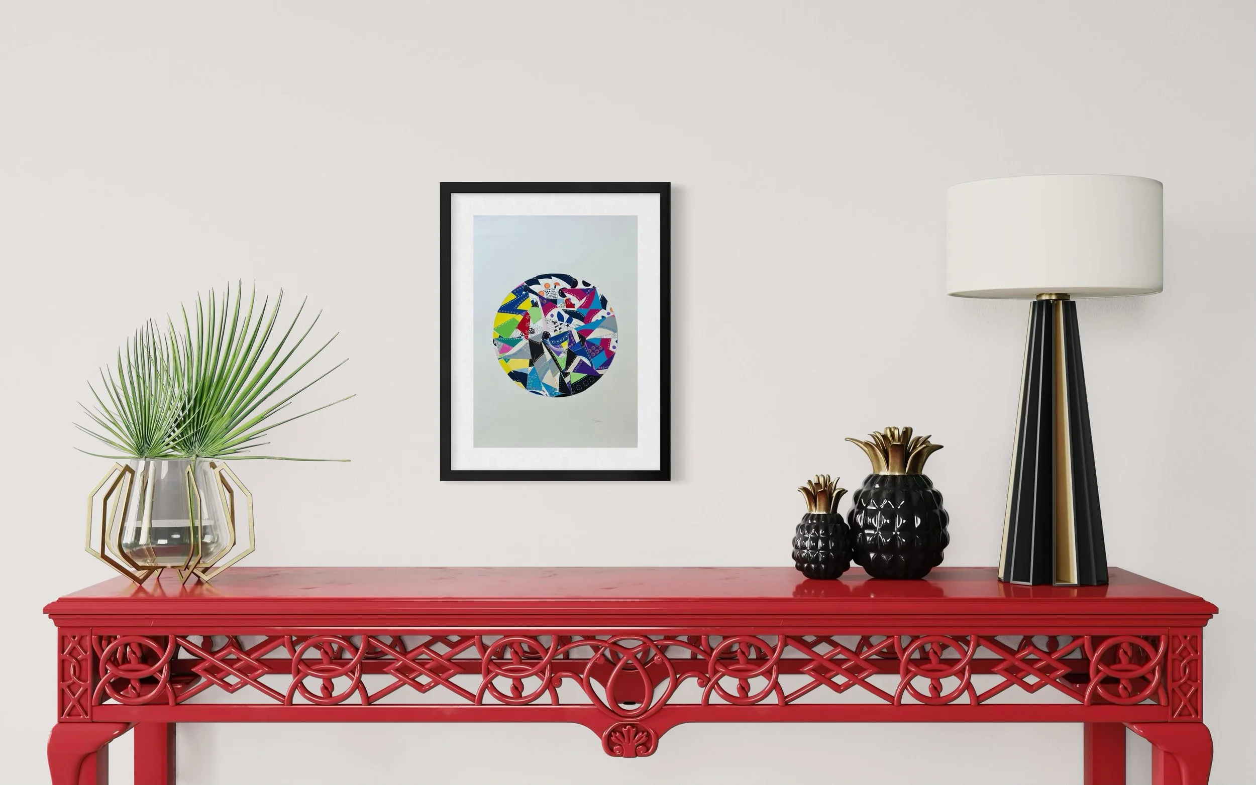 'Remnants In Orbit' displayed in a standard frame mockup for visual reference.