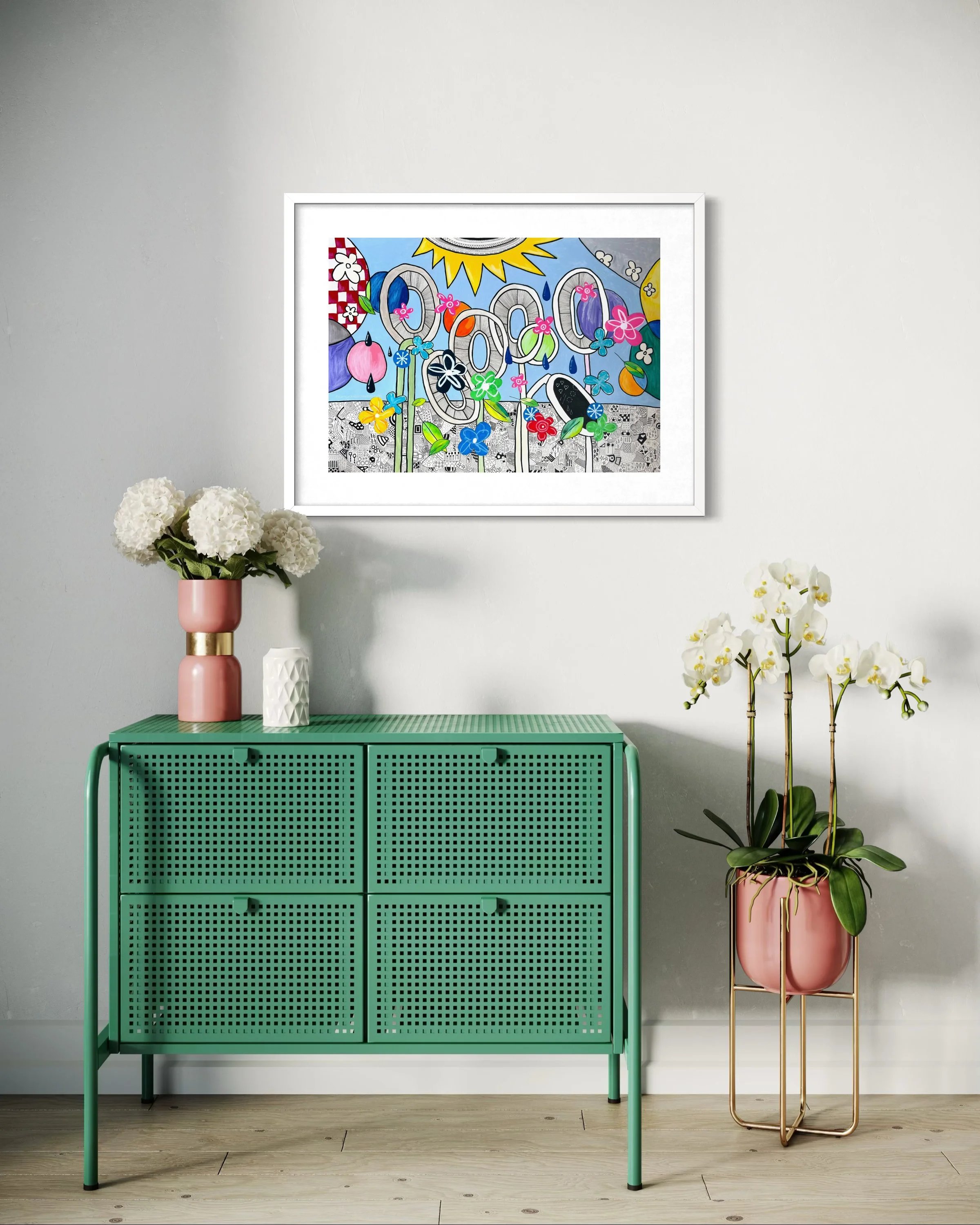 'Hayfever' displayed in a standard frame mockup for visual reference.