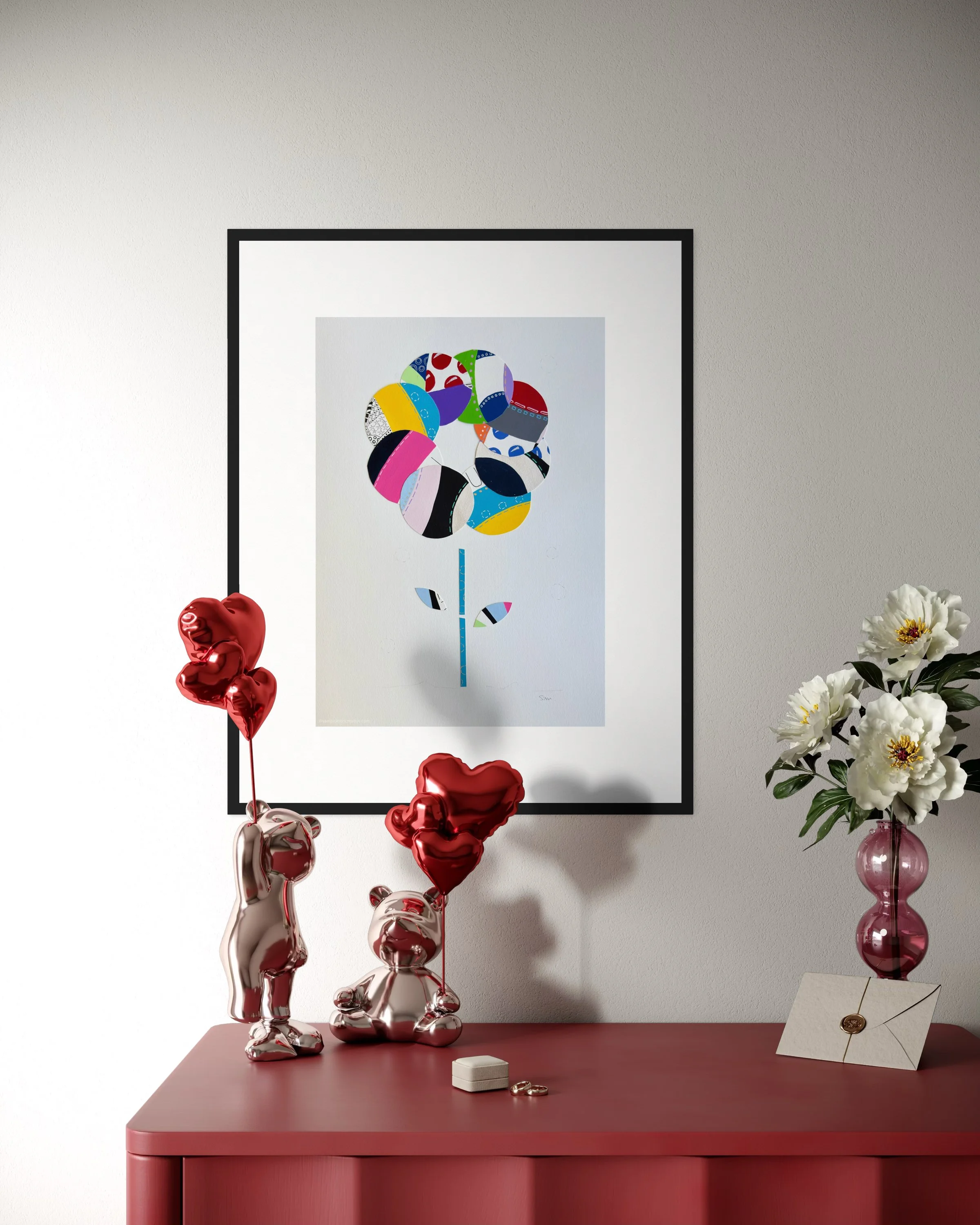 'Flower For U' displayed in a standard frame mockup for visual reference.