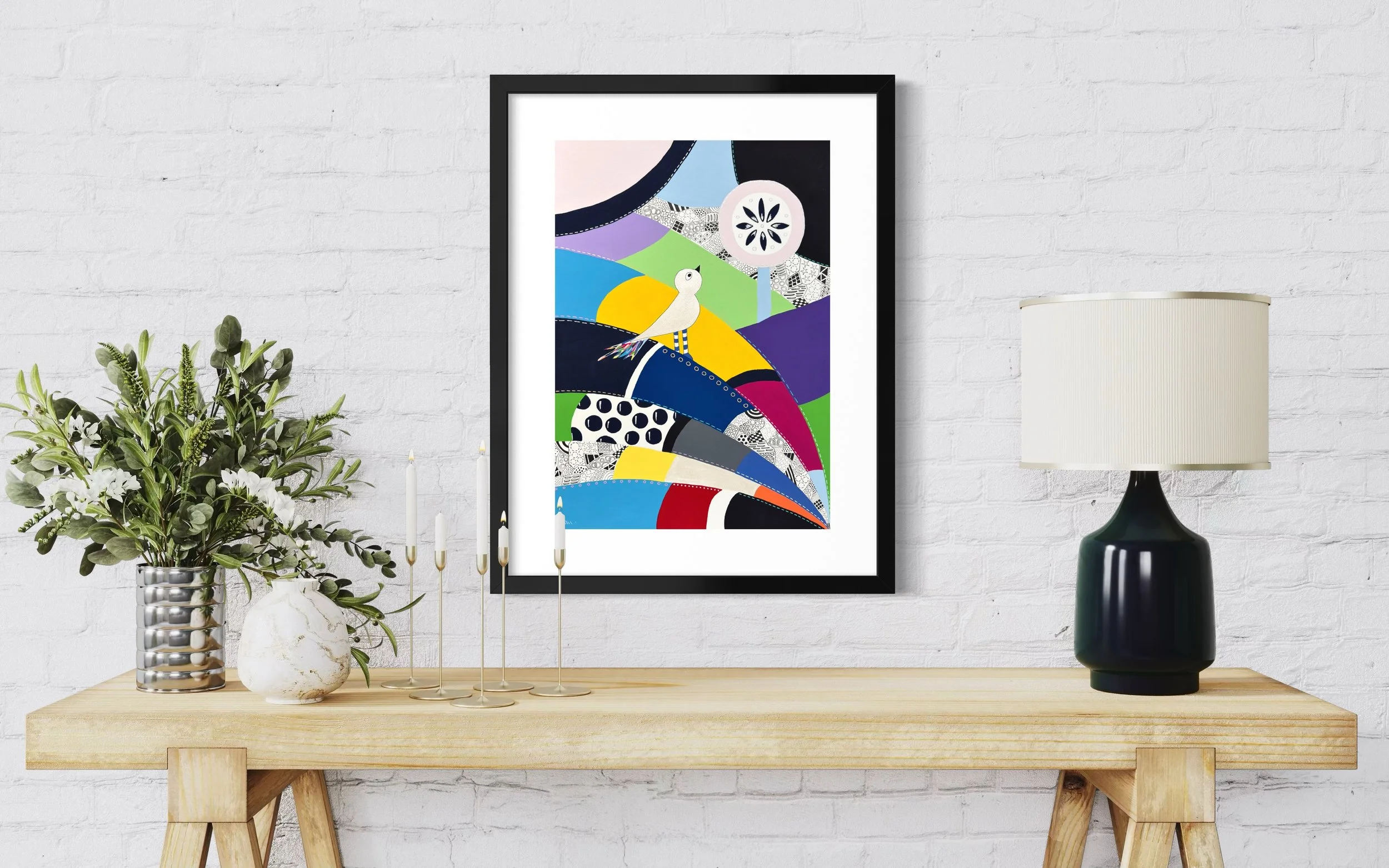 'Things Are Looking Up' displayed in a standard frame mockup for visual reference.