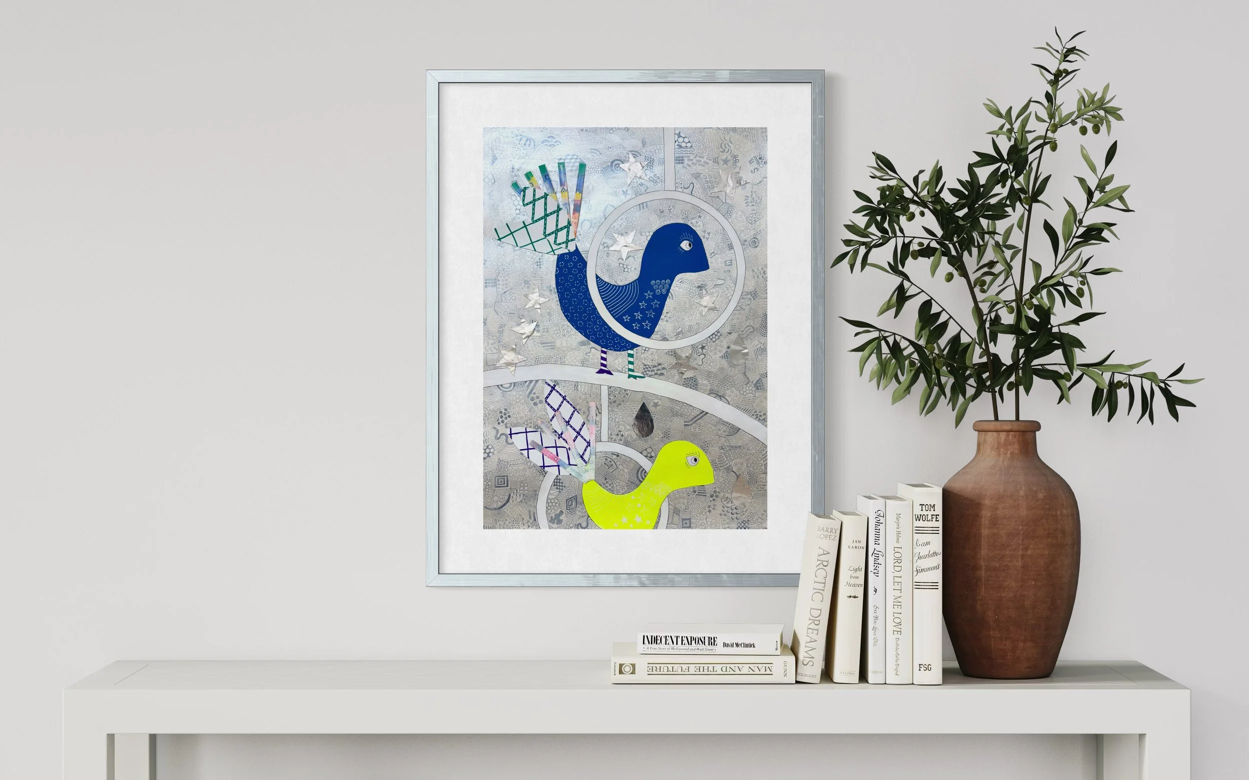 'Pondering The Next Step' displayed in a standard frame mockup for visual reference.