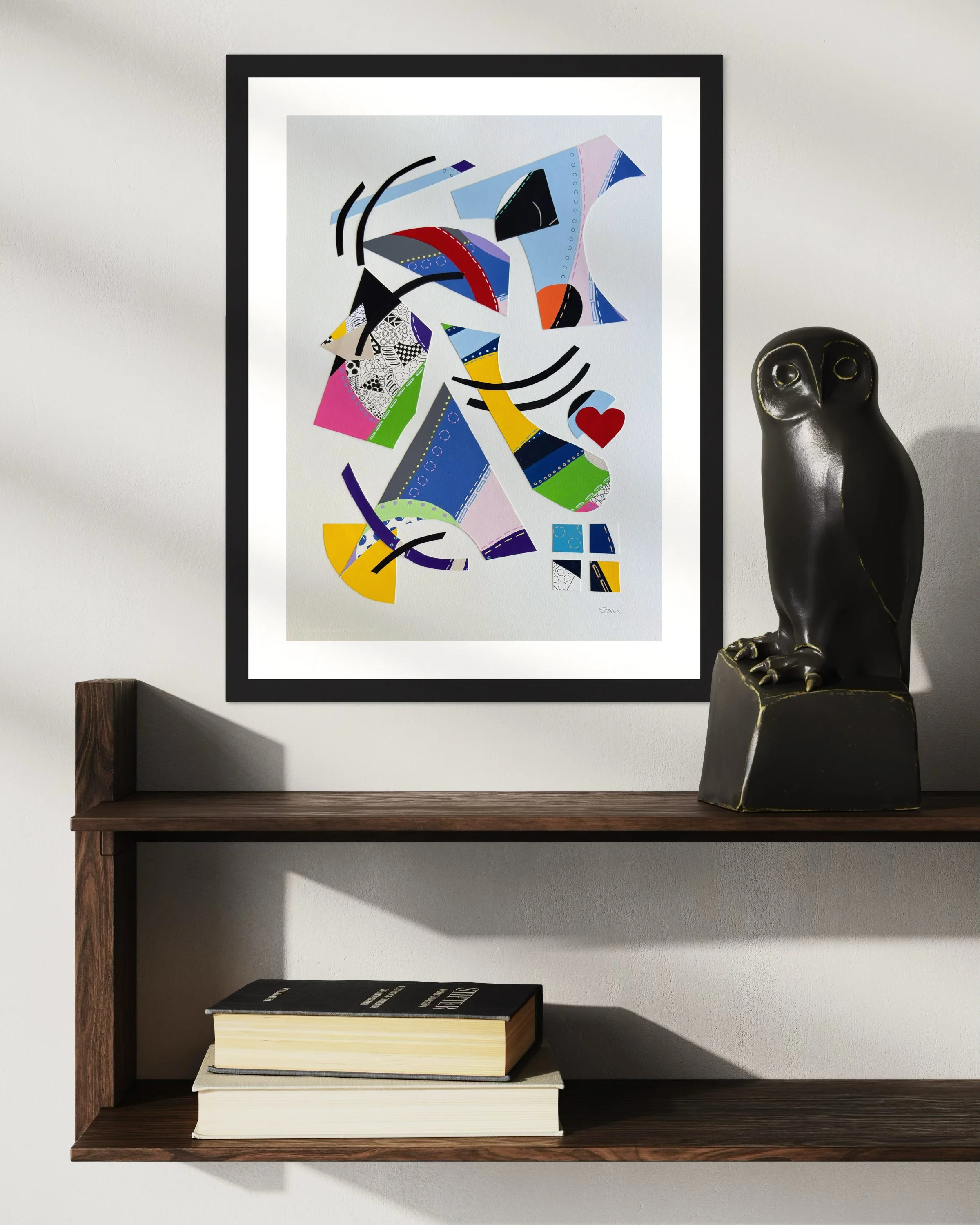 'Heart In Motion' displayed in a standard frame mockup for visual reference.