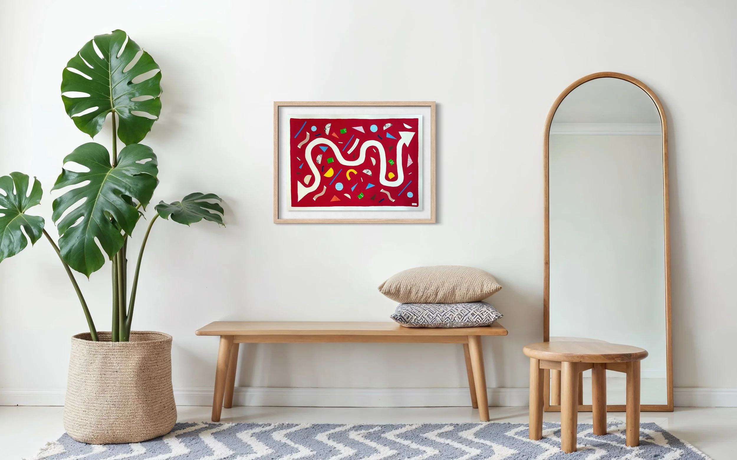 'Onwards And Upwards' displayed in a standard frame mockup for visual reference.