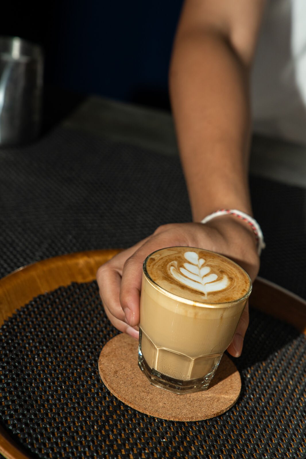 Specialty coffee at Studio Egg organic cafe in Ubud Bali