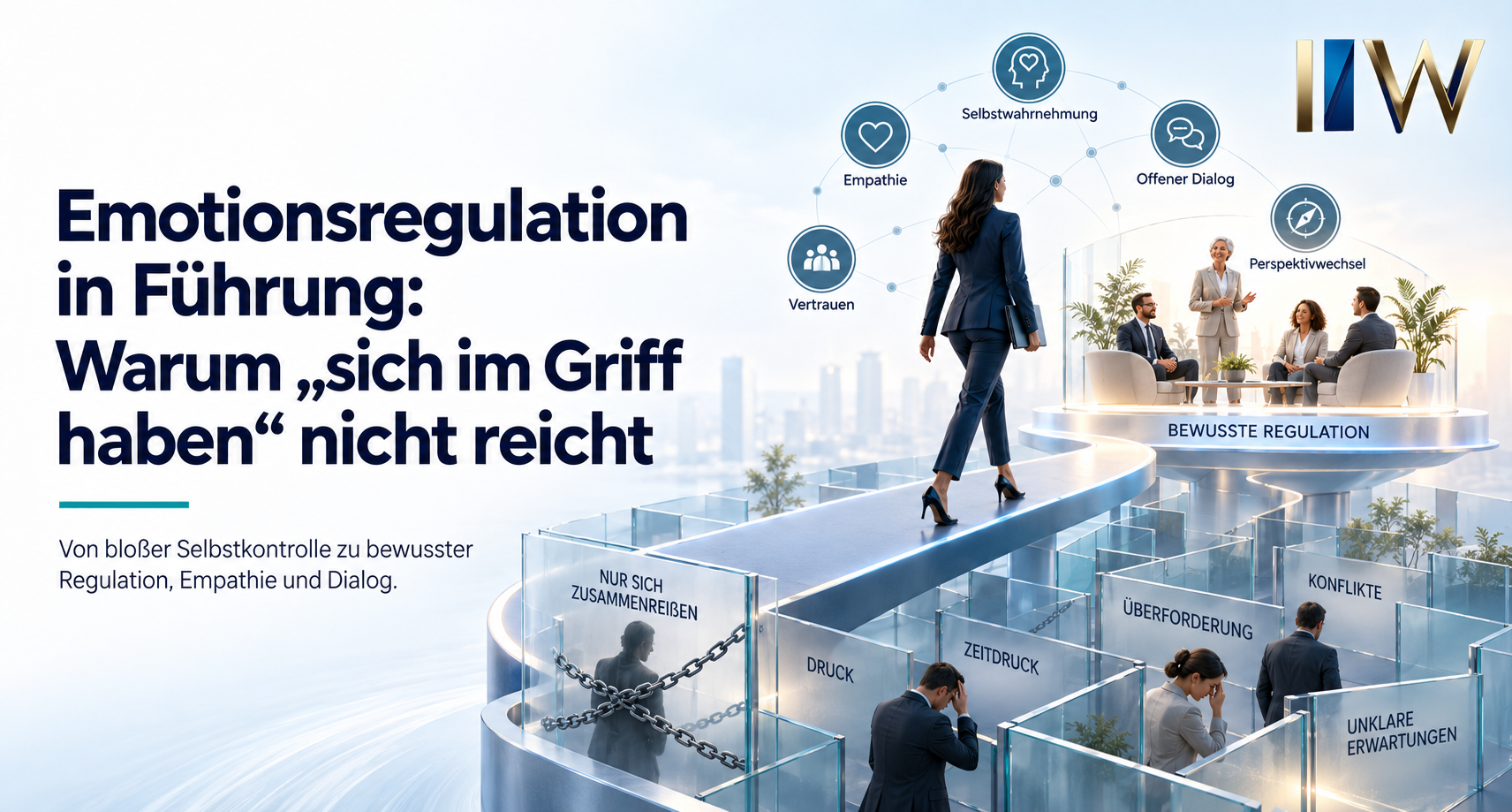 Emotionsregulation in Führung: Warum „sich im Griff haben“ nicht reicht