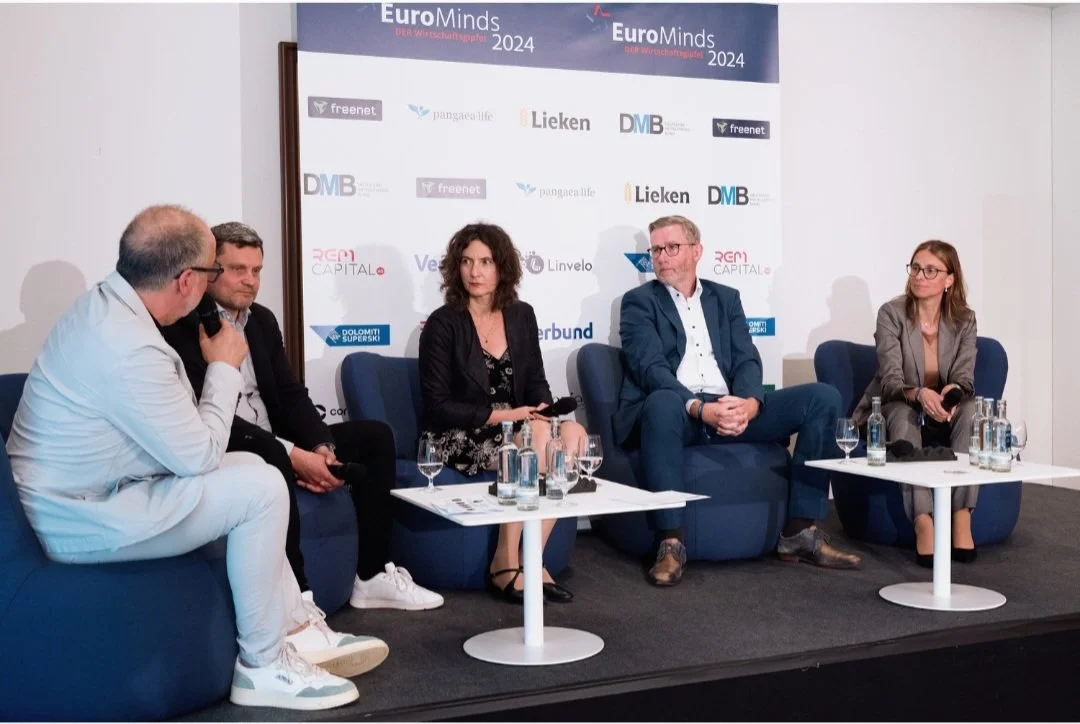 Iris Wagner als Teilnehmerin des EuroMinds Wirtschaftsgipfels