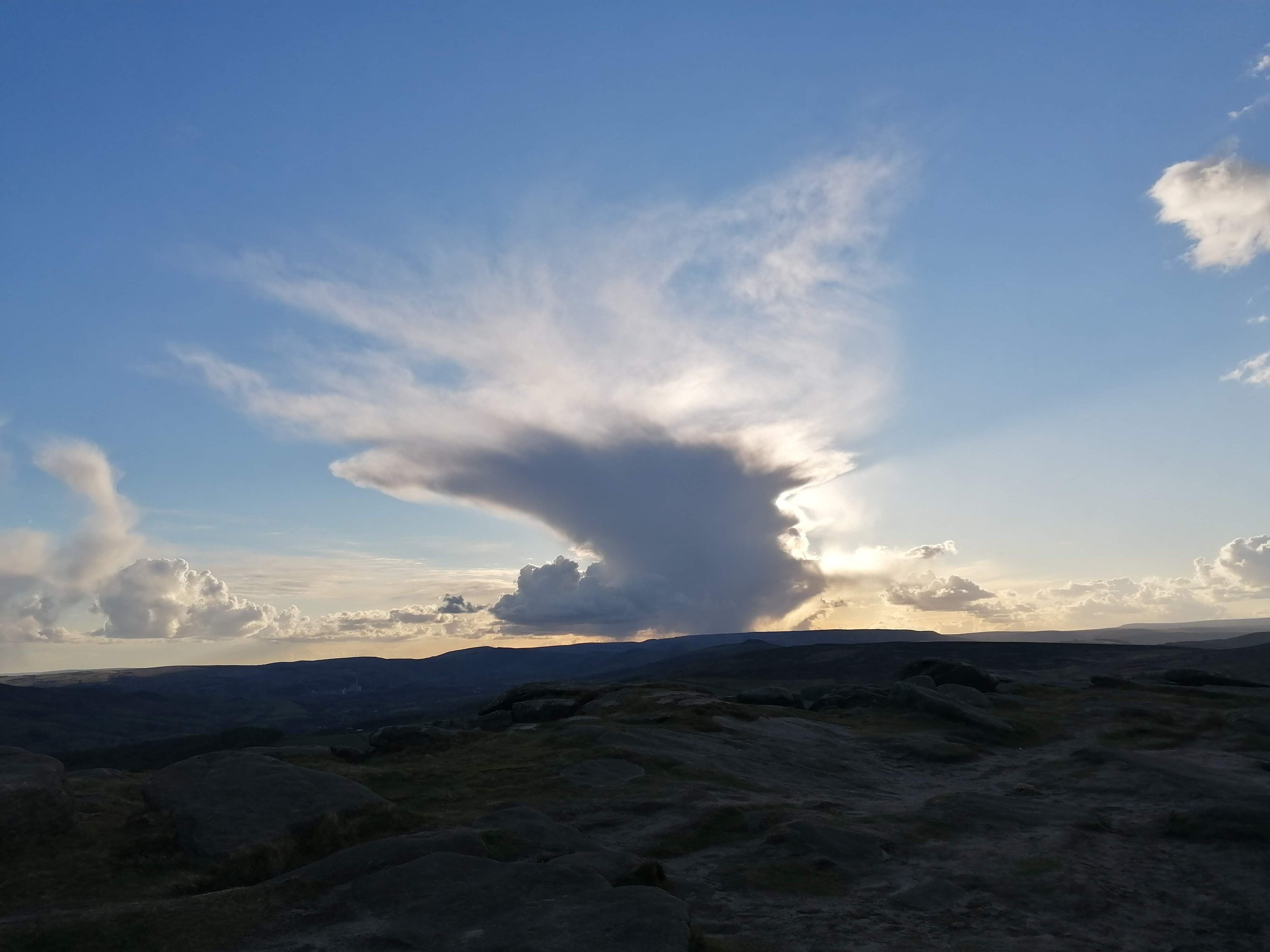 Stunning cloud formation