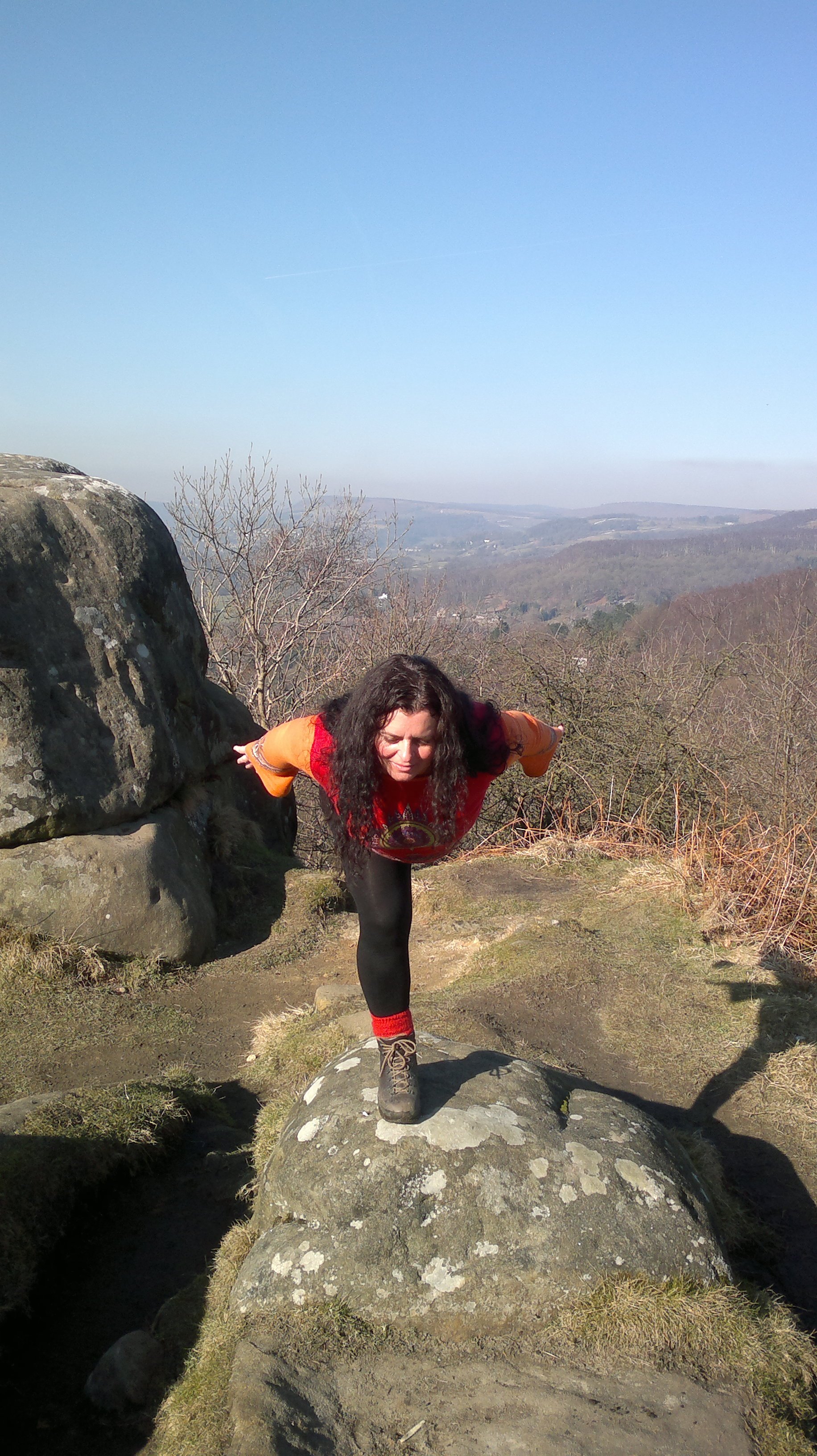 Warrior 3 in the Peaks