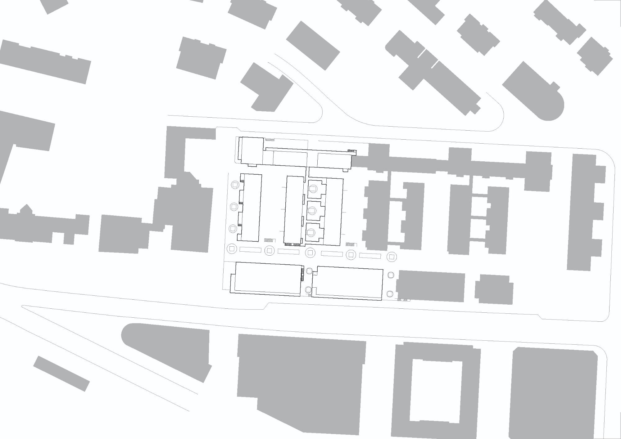 Construction de 100 logements sur la plate-forme de Prélaz à Lausanne, en collaboration avec Roland Montrone architecte.
