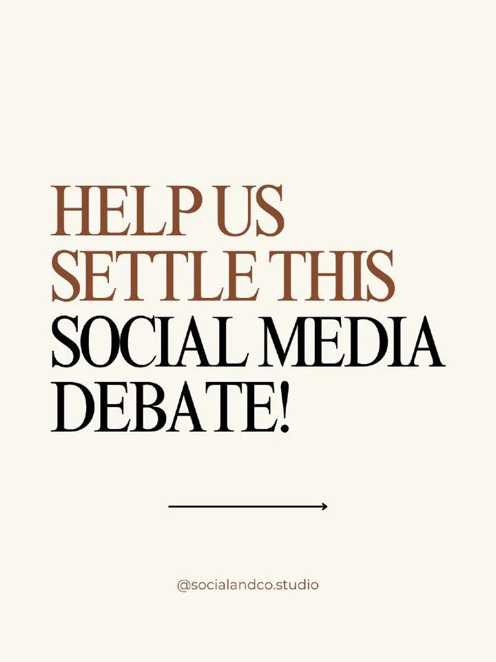Help us settle this debate!

We personally think BTS content trumps testimonials every time. Here's why:

✨ Behind the scenes content feels human - testimonials can sometimes feel staged
✨ BTS shows faces, personalities, mistakes, laughter, team cult