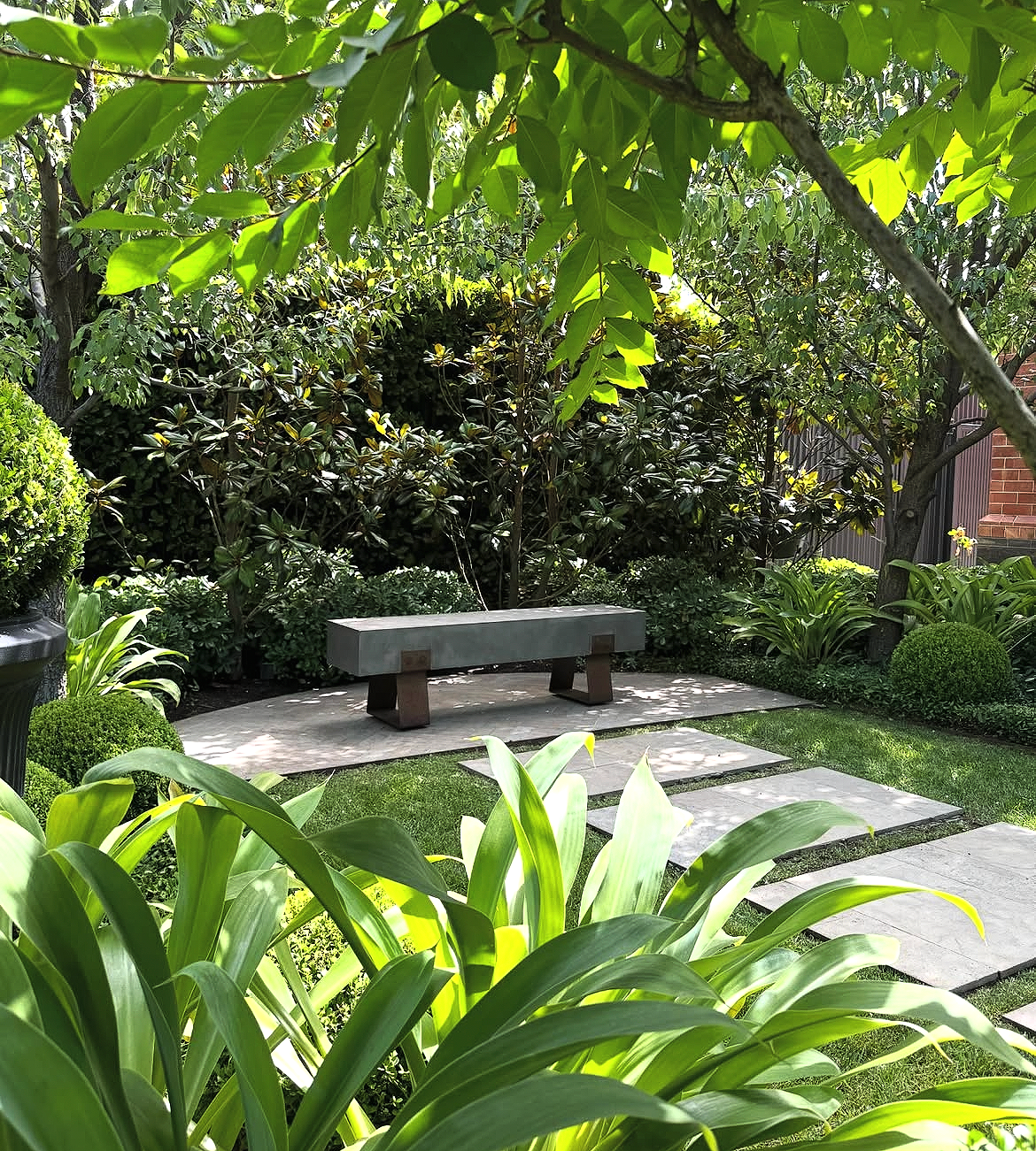 Gepflegter Privatgarten in Krefeld