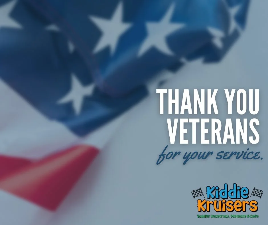 🚗 We&rsquo;re Open Special Hours! 🚗

🇺🇸Don&rsquo;t forget to honor and thank our Veterans for their unwavering commitment and bravery towards our freedom. Veterans 20% off all day.
 Good news, Kiddie Kruisers crew! 🎉 We&rsquo;ll be open today ou
