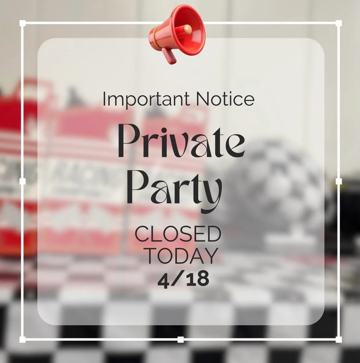 We are closed today for private parties! See you tomorrow for public hours 9:30-1pm.

#meridenct #ctparents