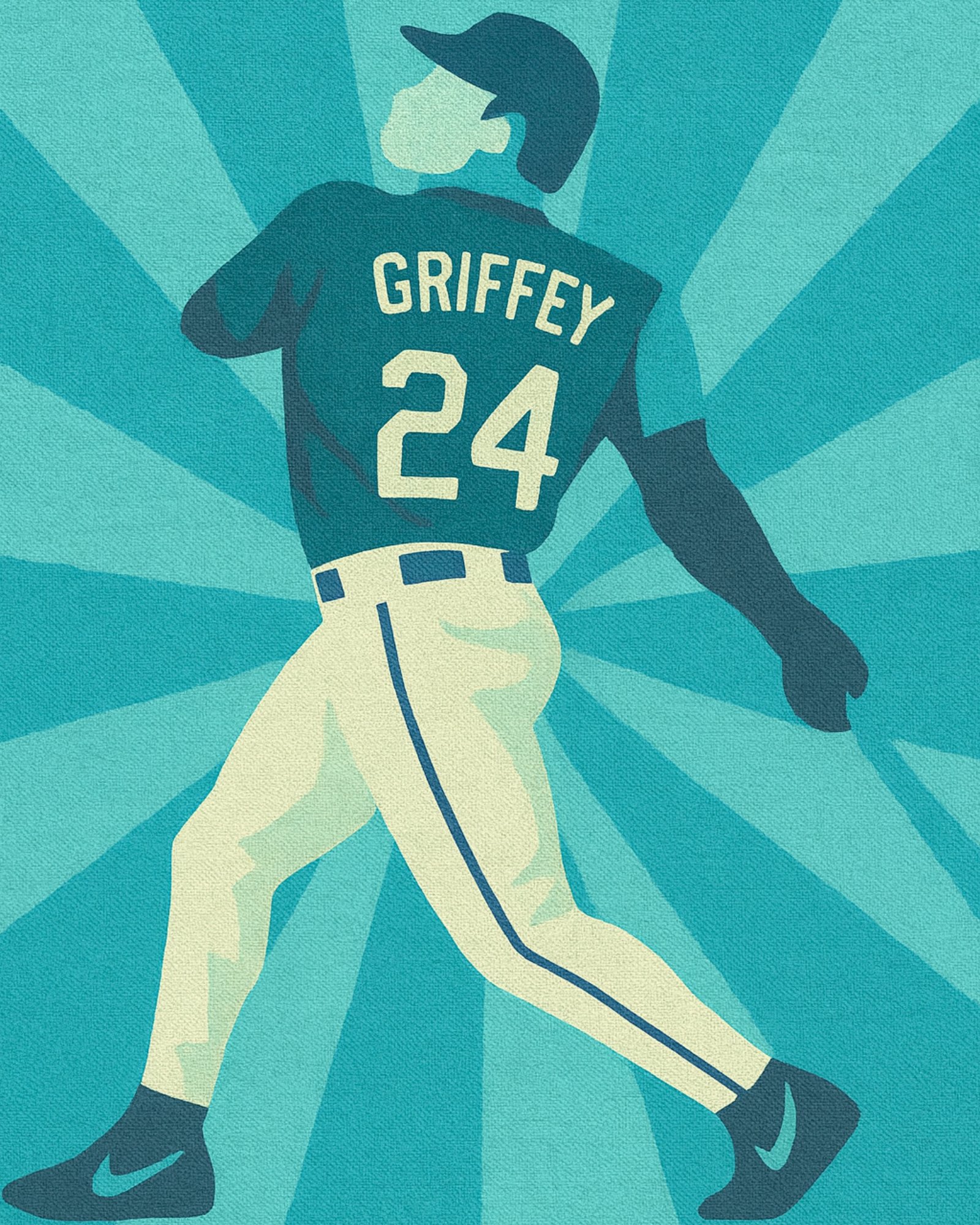 Ken Griffey Jr. Giclée Art Print