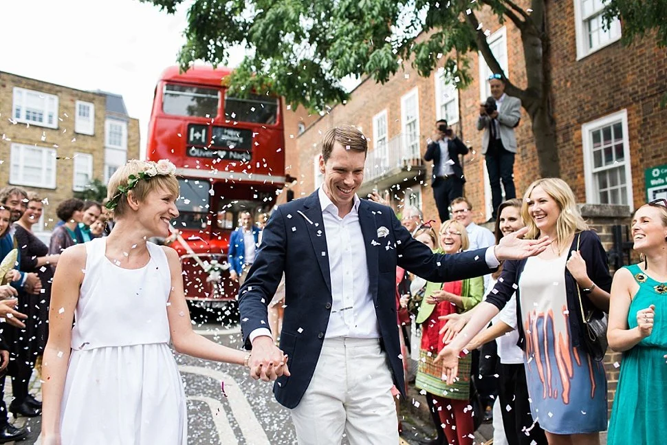 Nadia &amp; Oliver’s Modern London Wedding in Hampstead Village.