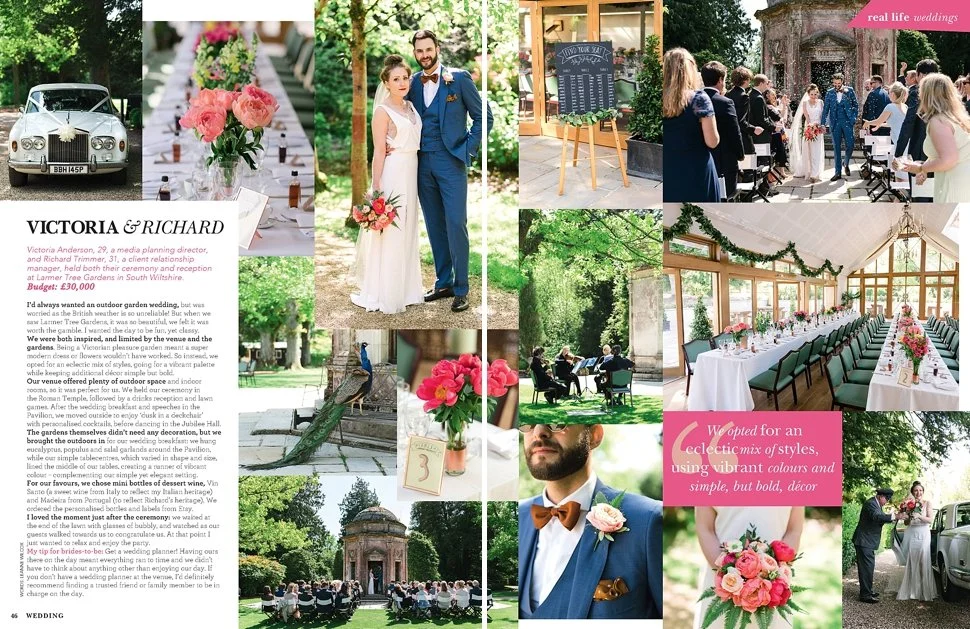 Larmer Tree Gardens, Wedding Magazine Feature