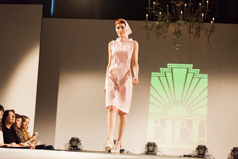 Vintage Biba Catwalk Show. Bath in Fashion. Editorial Photography