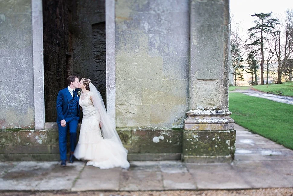 A Winter Wedding at Appuldurcombe House, Isle of Wight. Chloe &amp; Stephen