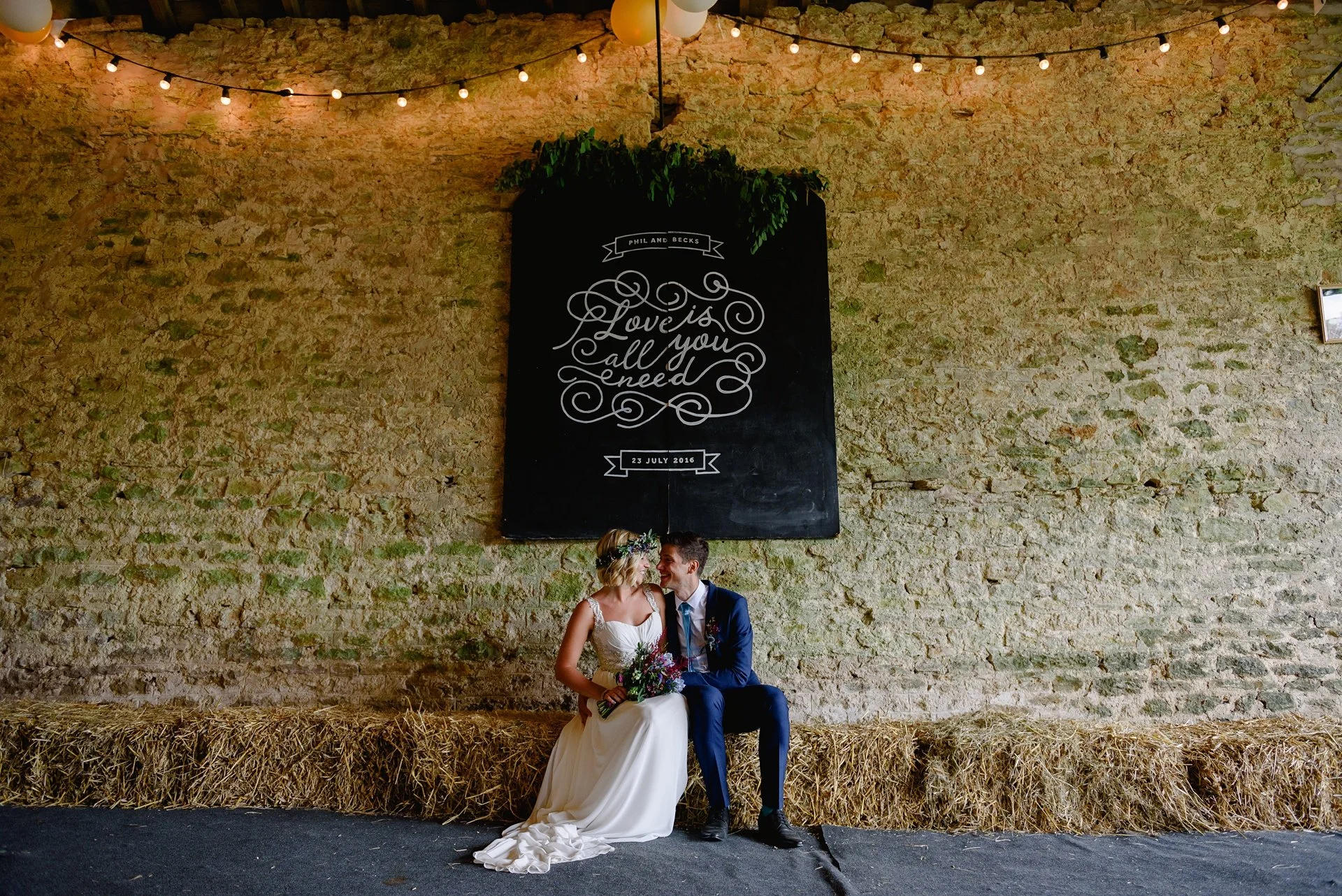 Becky and Phil's Outdoor Wedding at Standerwick Court Farm, Somerset