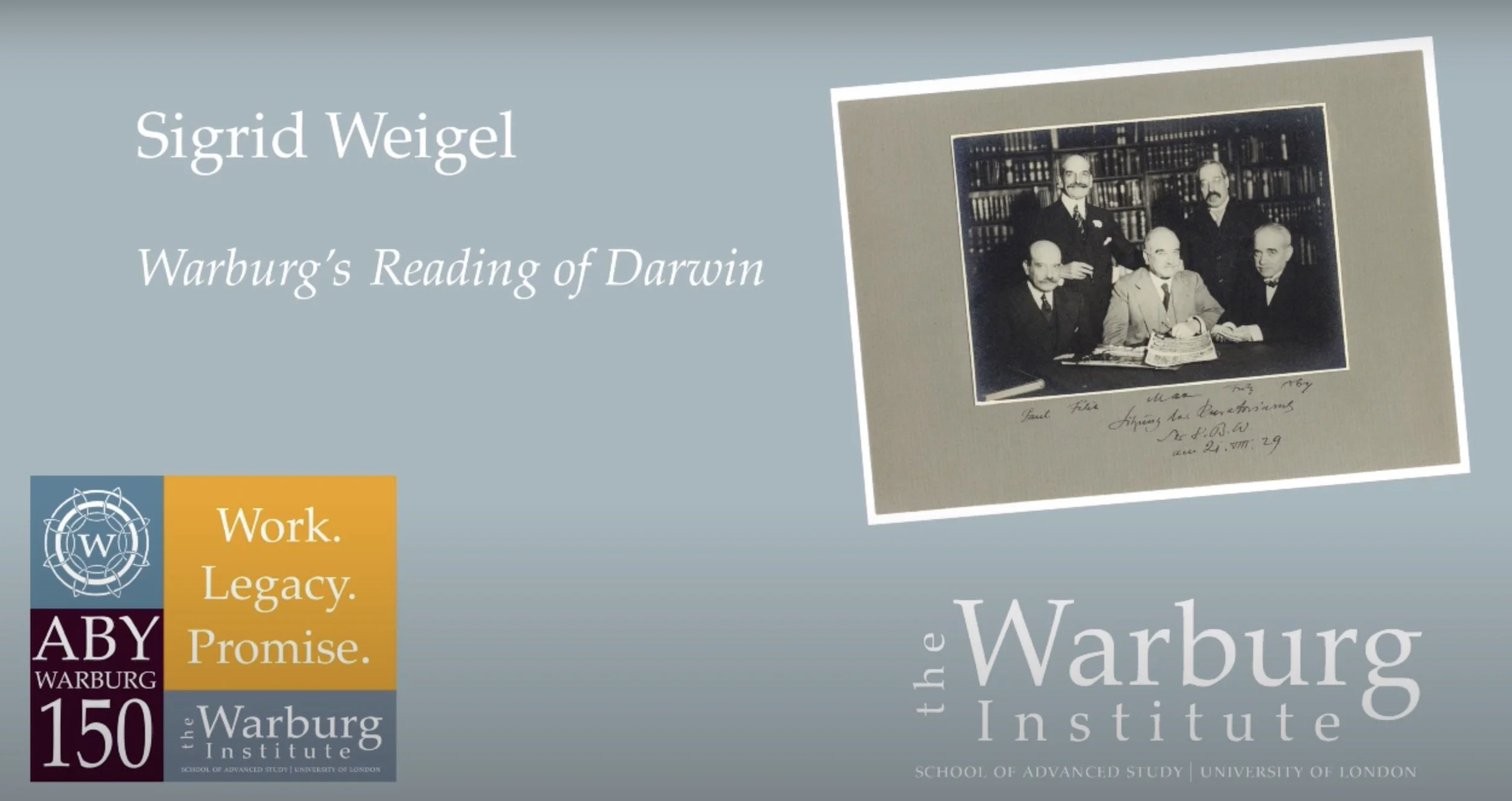 Warburg’s Reading of Darwin