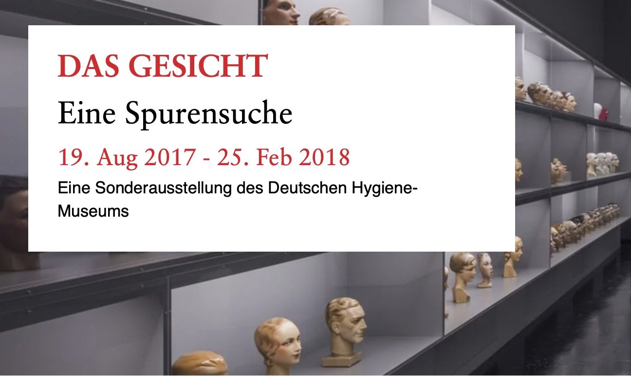 Das Gesicht. Eine Spurensuche