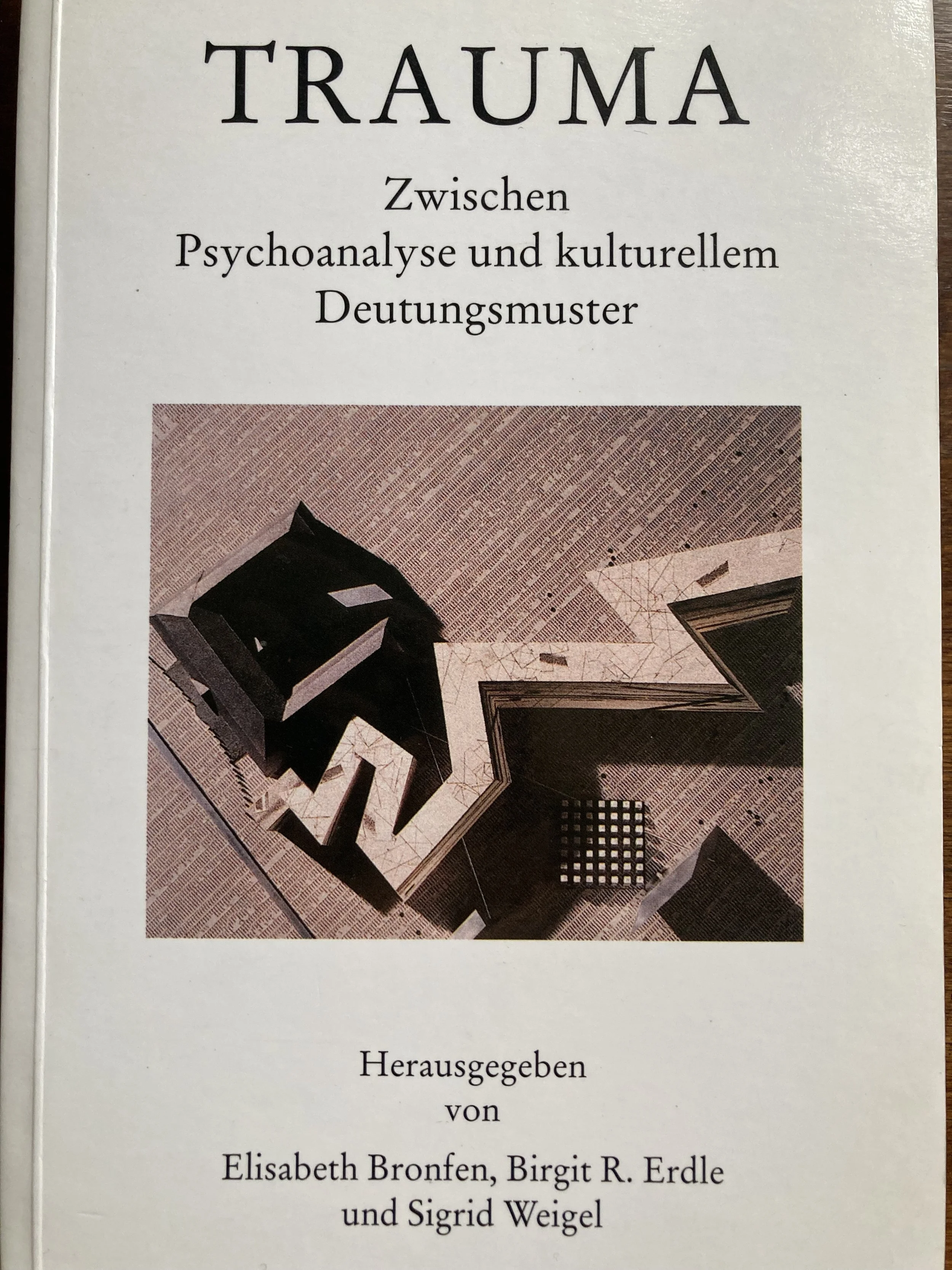 Trauma – Ein Konzept zwischen Psychoanalyse und kulturellem Deutungsmuster