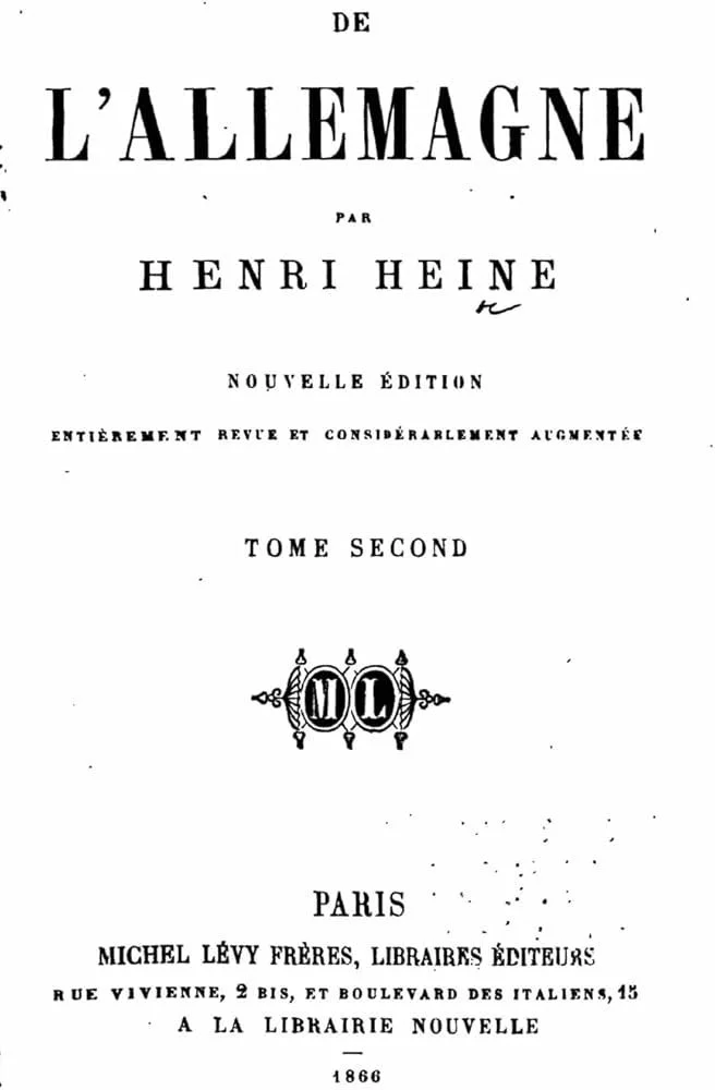 Heinrich Heines Geständnisse. Zur Ärchäologie einer Schreibposition zwischen Confessiones und “De L'Allemagne”