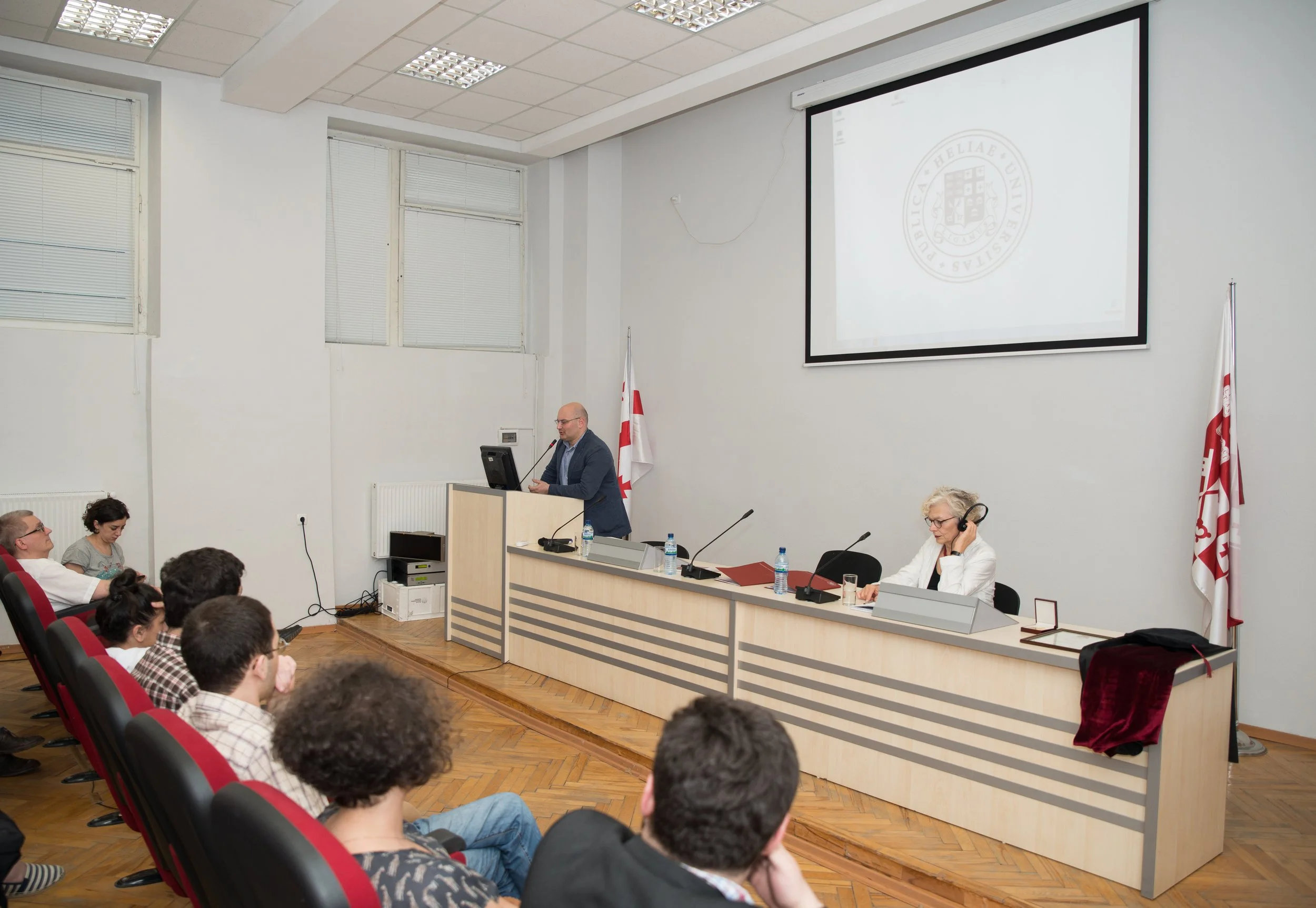 2015 Ste University Tblissi - Verleihung der Ehrendoktorwürde