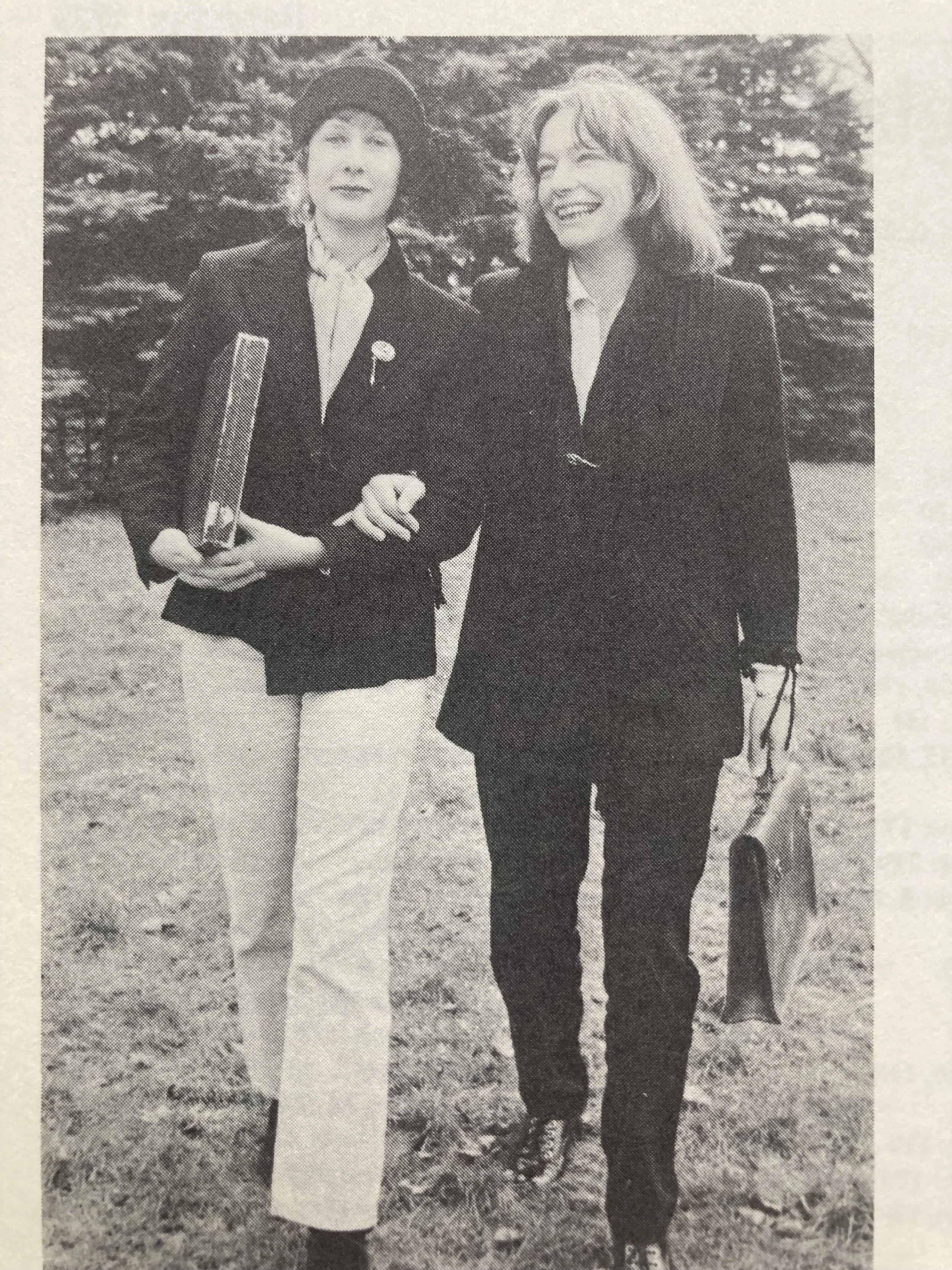 1980 Ruth Geiger u. sigrid Weigel