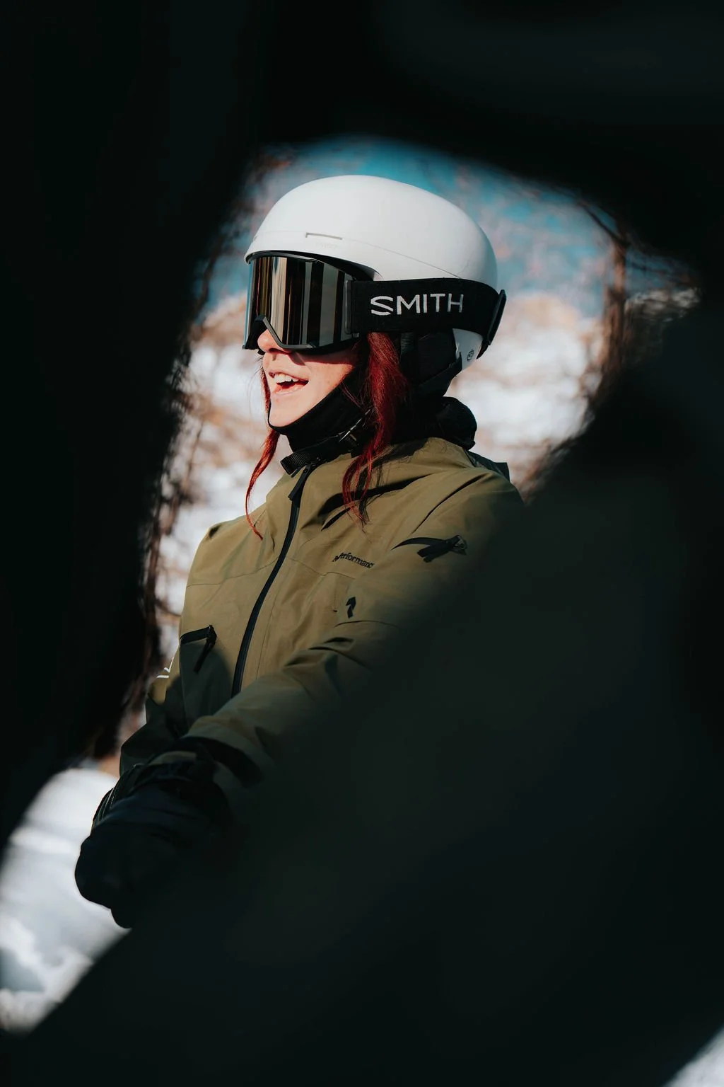 Ski instructor Helen