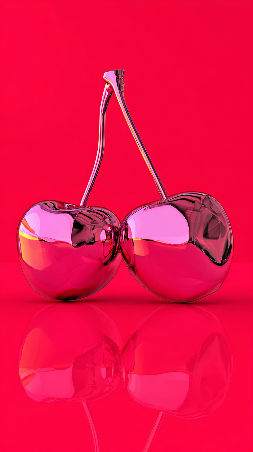 ohyouprettythingsss_two_gigantic_3d_pink_chrome_cherries_red__73c5d8b6-9365-4f68-b41e-74b74ae7672d_1.png