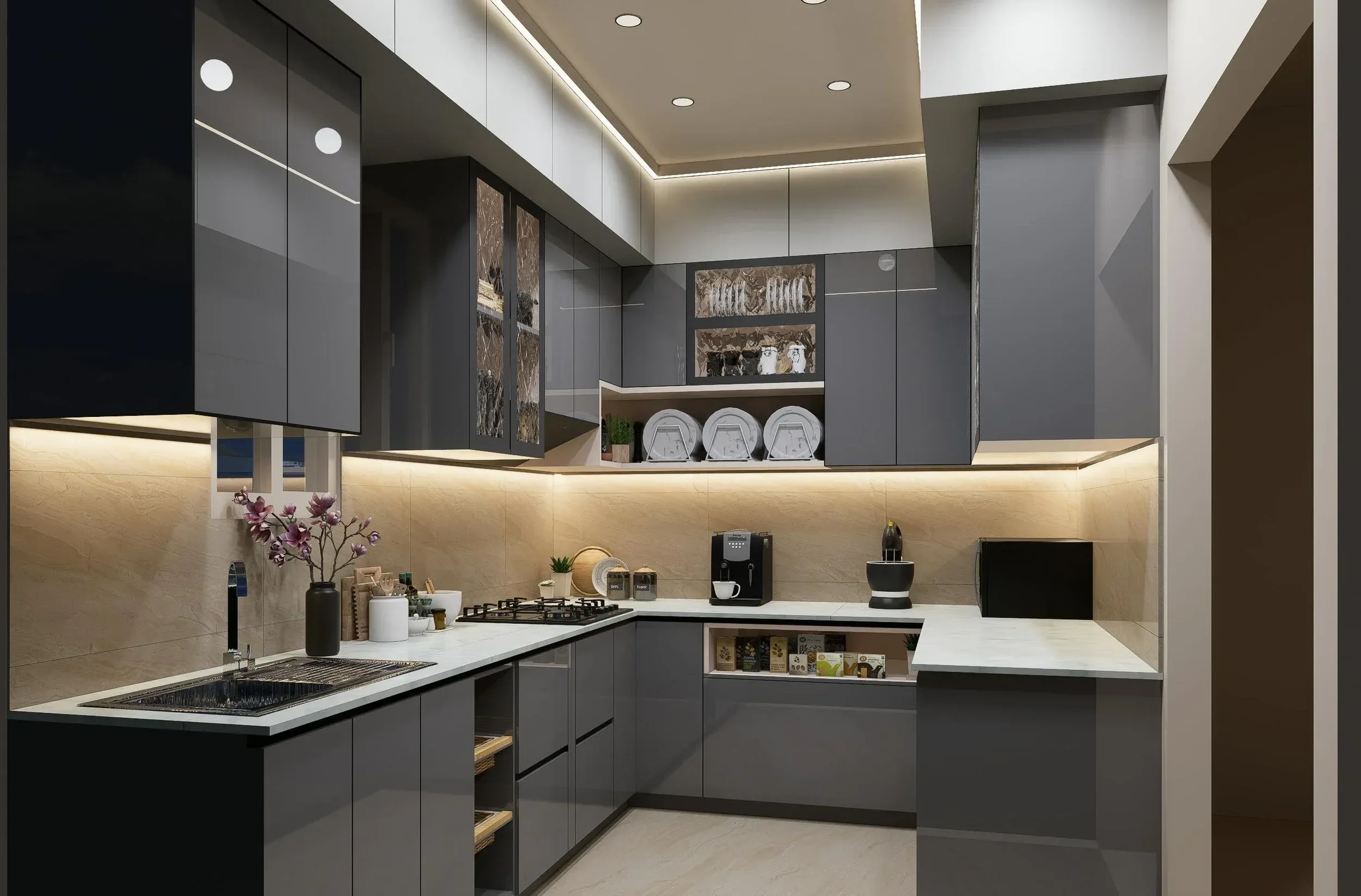 Modern, Contemporary Kitchen Remodel by All State Builders Inc project photo 2
