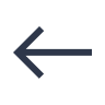 Left-pointing blue arrow icon