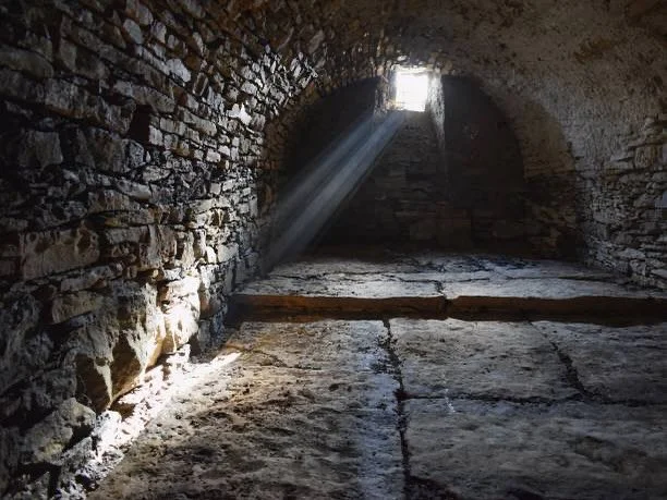 Dungeon Psalm

The hour was black as the grave&rsquo;s mouth.
The bottle burned in my hand like a false scripture.
No angels came, only the rats of memory
gnawing their catechism in the dark.

The room, a tomb with its lid torn off.
I lay inside whis