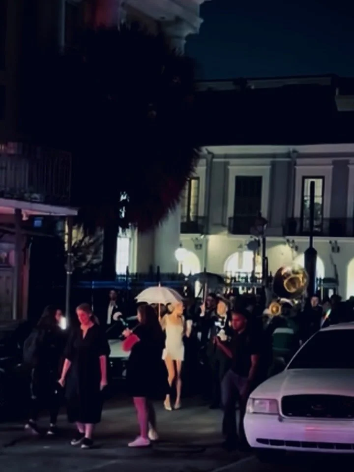 The Quarter

I remember you in the Quarter
when the heat just sat there
not moving

you were beautiful then
like it didn&rsquo;t cost you anything
smiling at what I couldn&rsquo;t see

we moved through the parades
horns bending out into the street
me