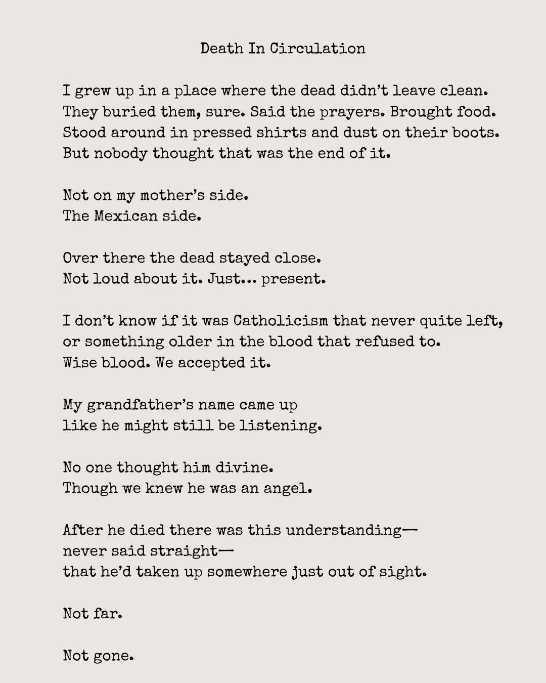 Been working on a novel.
Haven&rsquo;t had much time for new poems.
Thought I&rsquo;d share this.

#poetrycommunity #prose #writersofinstagram #literaryfiction #amwriting