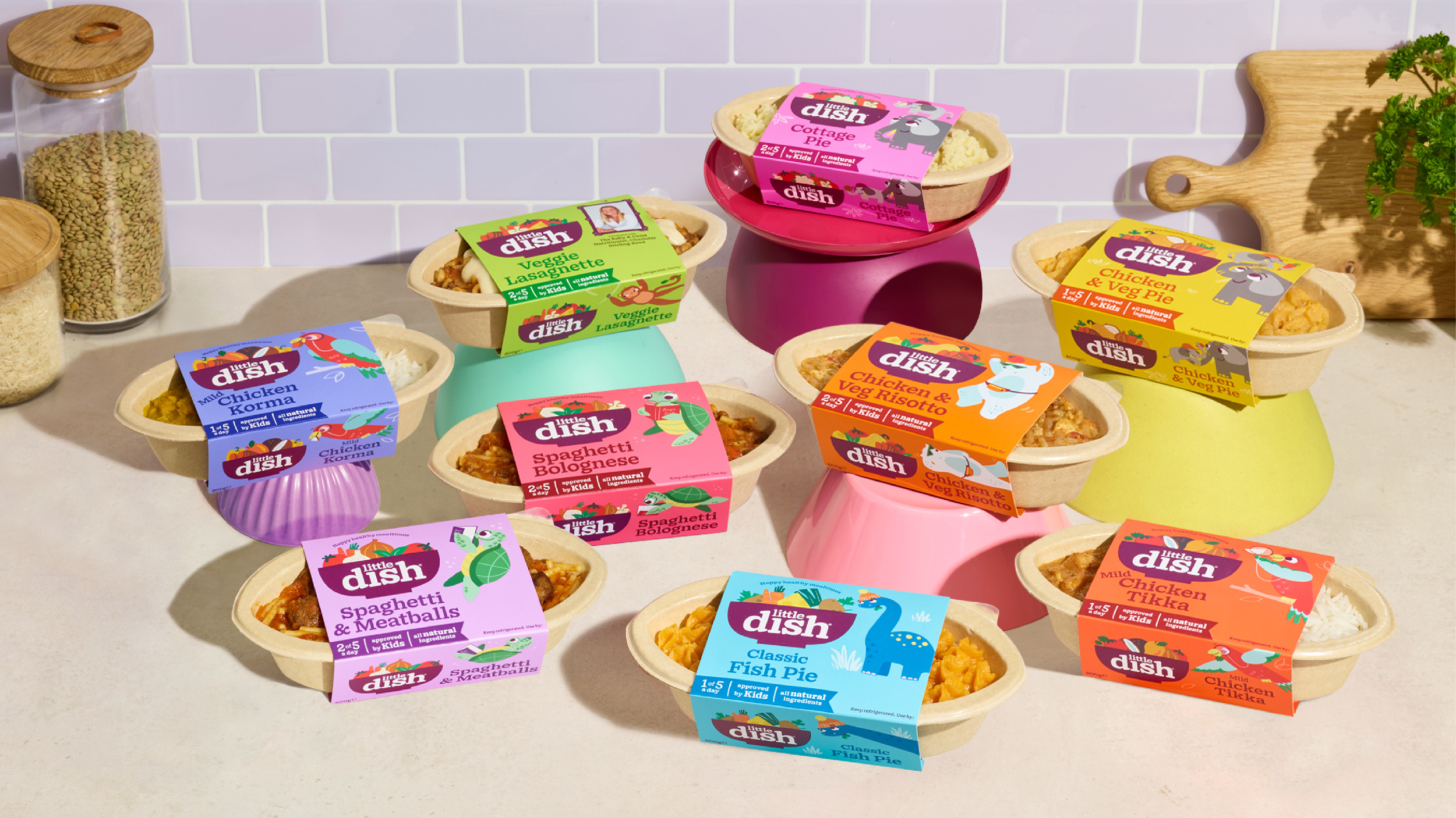 Dieline - Little Dish