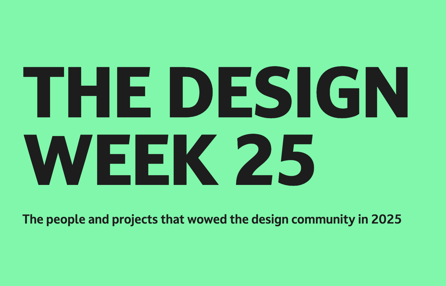 Design Week - Derek&amp;Eric