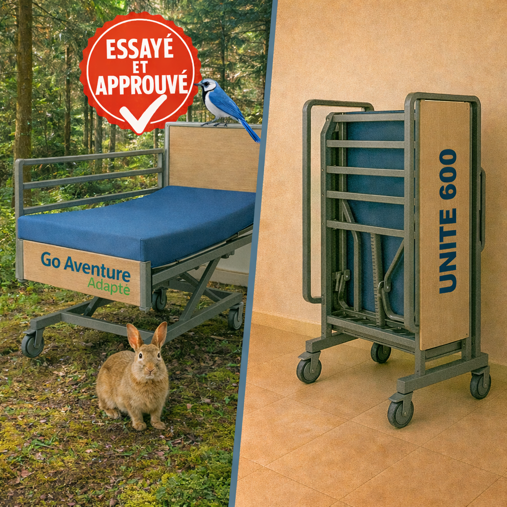 Lit, Pliable  et Transportable