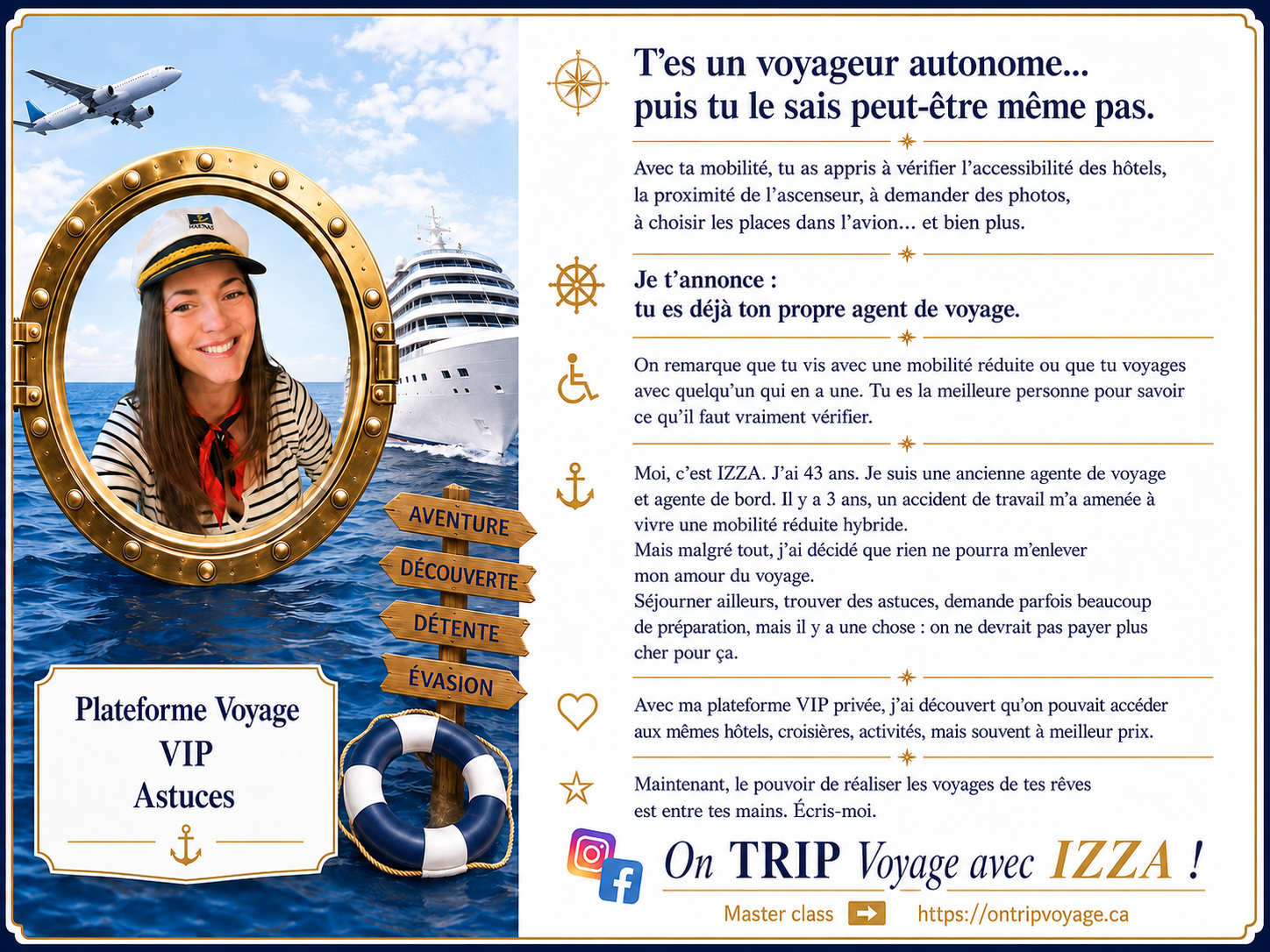 Plateforme Voyage VIP - Astuces - Go Aventures Adaptées