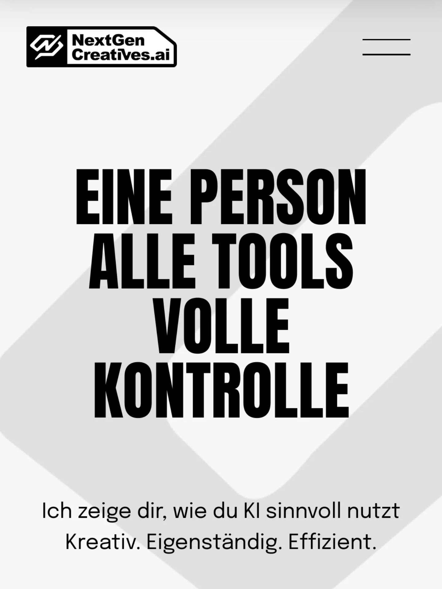 🔥Website ist Live 🔥
Check out: 
nextgencreatives.ai
☝️Link in der Bio ☝️