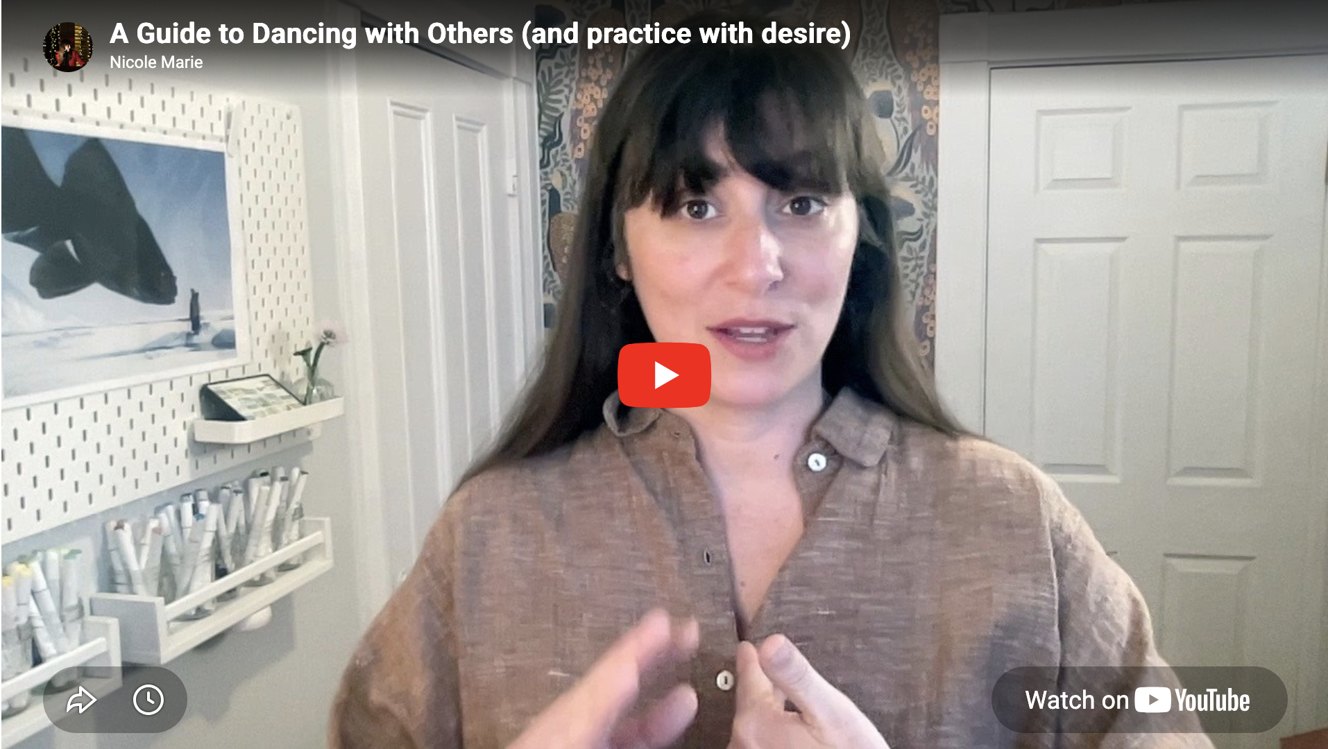 A Guide to Dancing with Others (while practicing with desire)