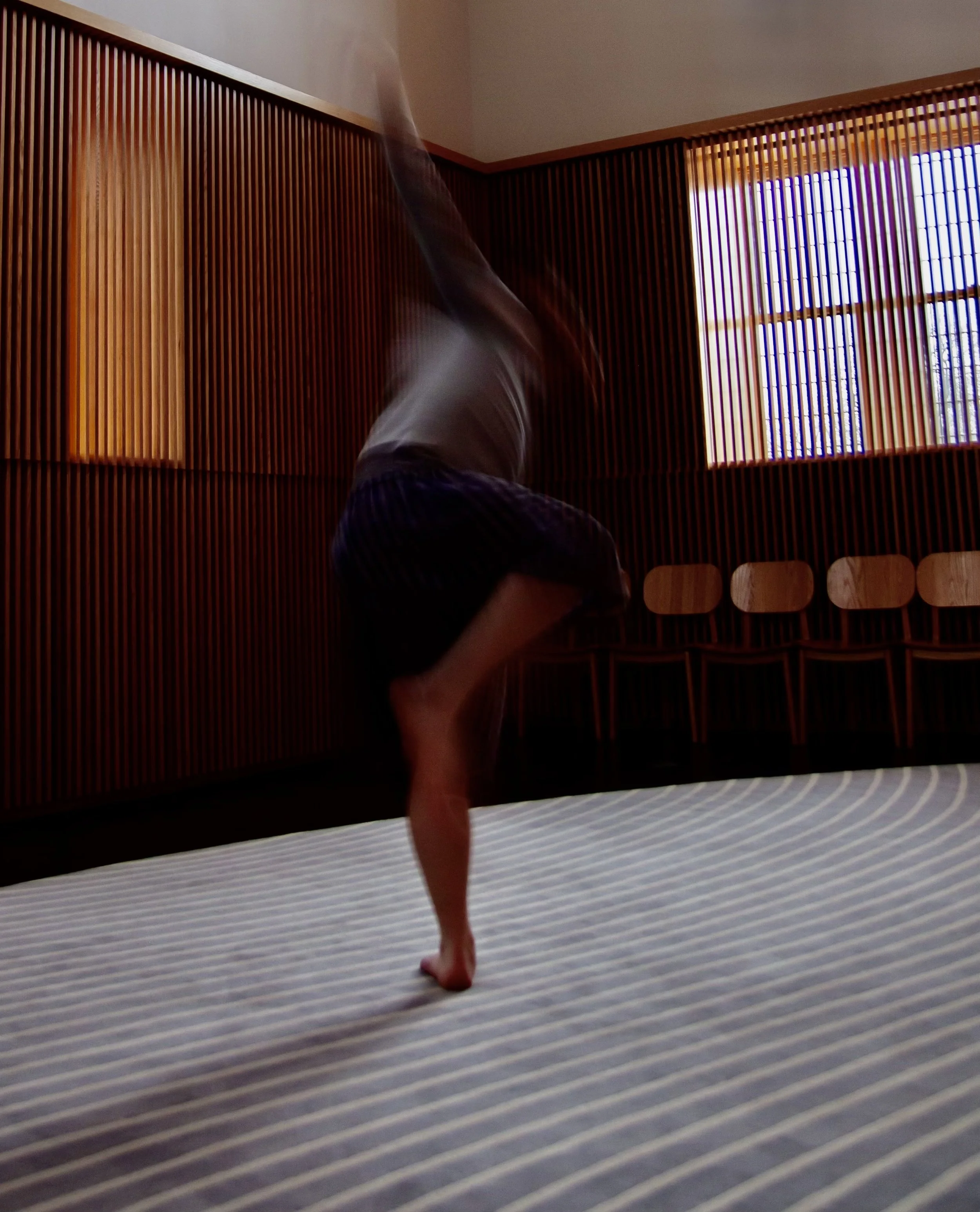 Single Blurry Dancer