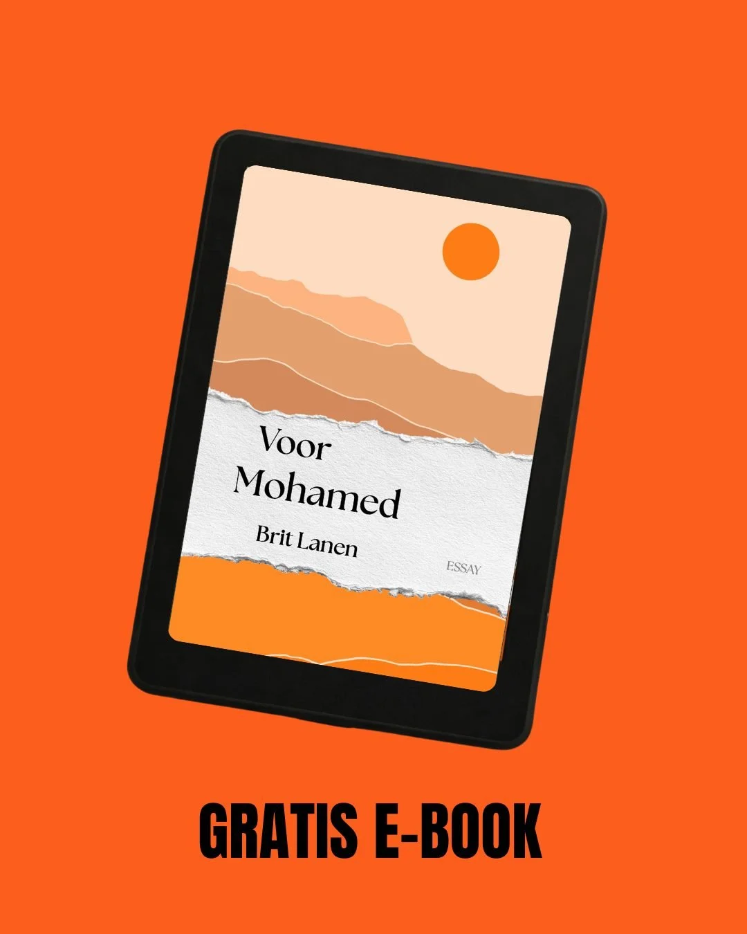 Gratis te downloaden op de website! 📚 
Voor Mohamed is een essayistisch reisverhaal dat zich afspeelt in het Atlasgebergte. Tijdens een gezamenlijke busreis ontvouwt zich een gesprek tussen schrijver en onderwerp, waarin vragen over taal, aandacht e