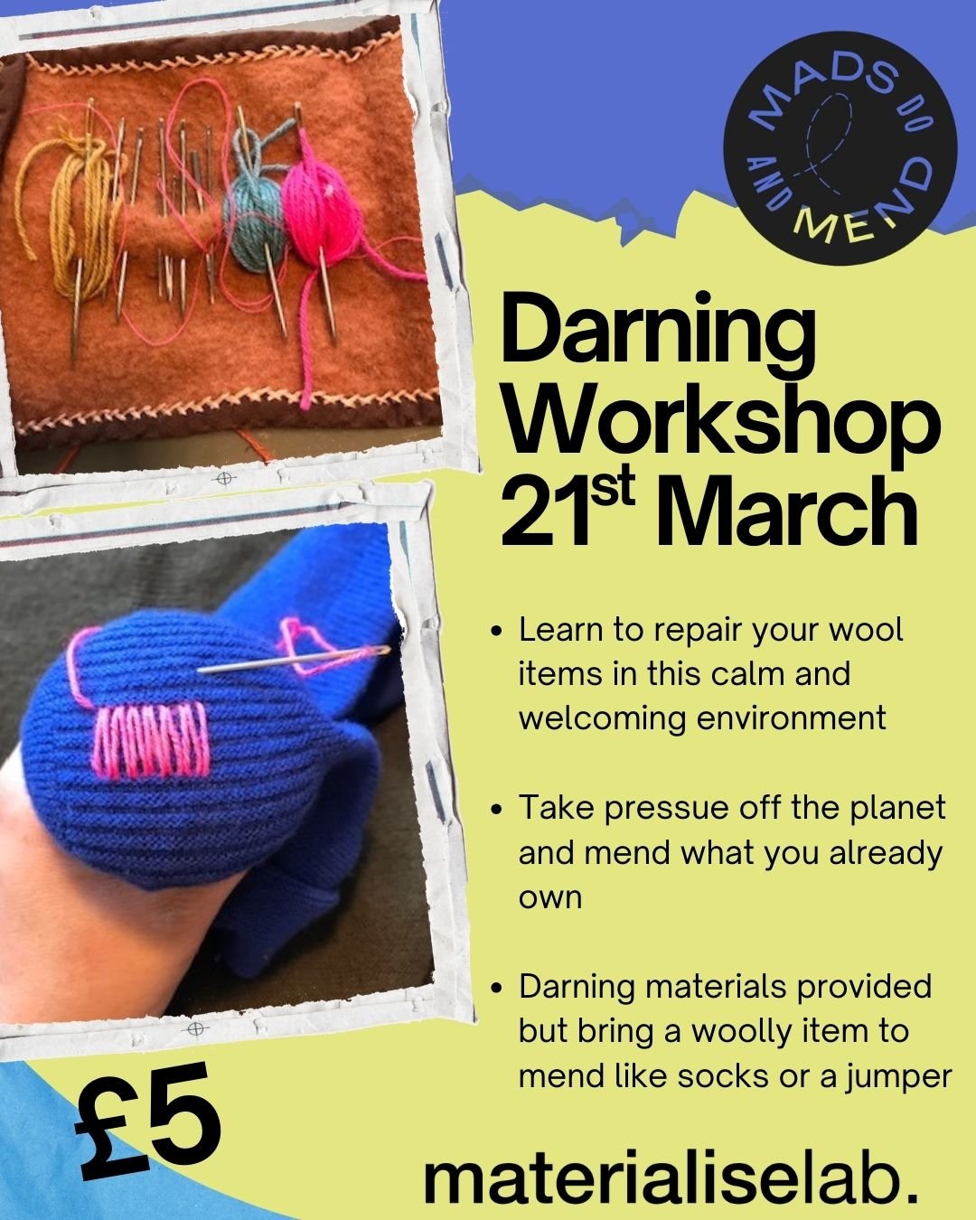 Learn to Darn Workshop
