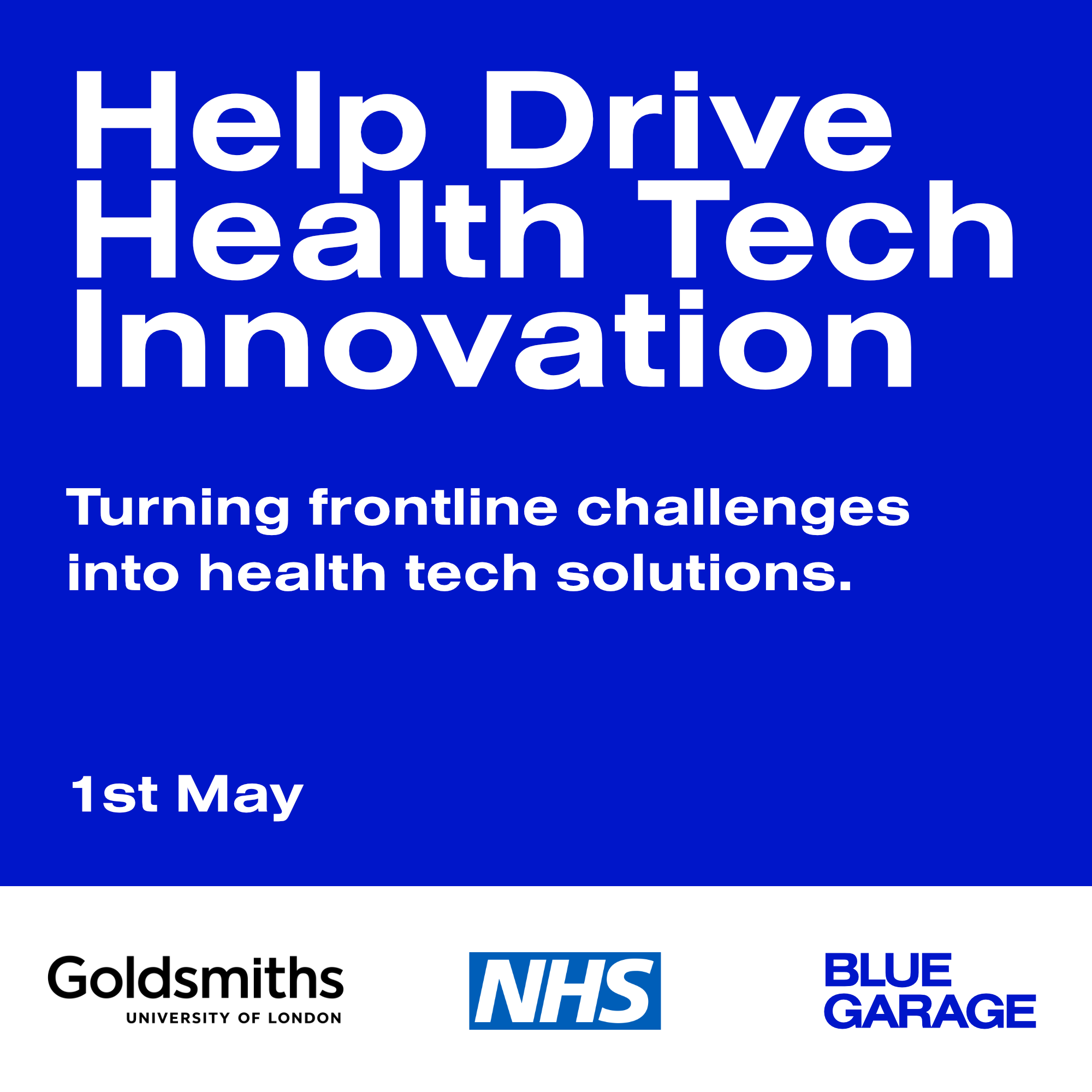 Help Drive Health Tech Innovation