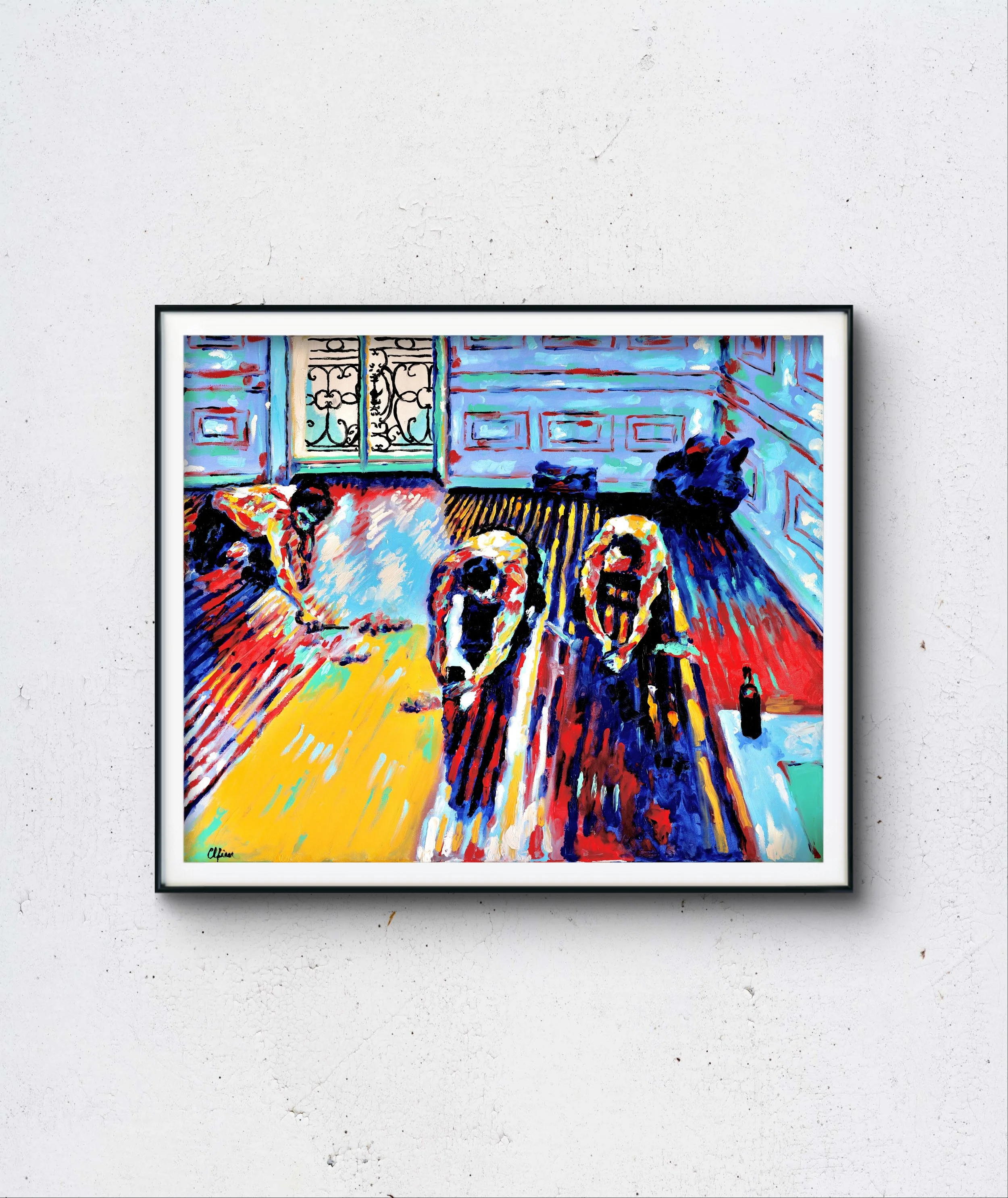 Les Raboteurs - Tirage d'art