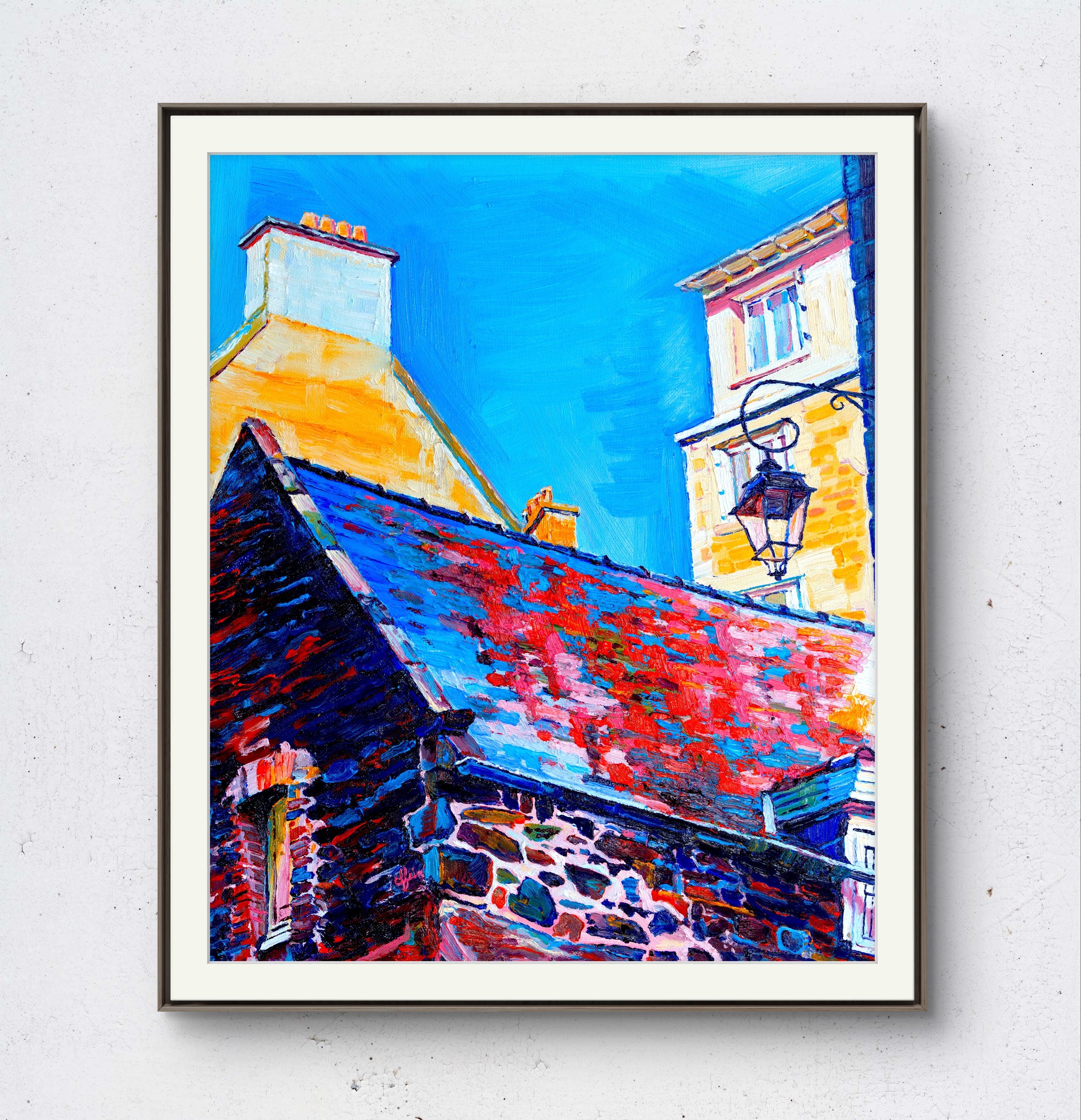 Départ pour le ciel - Tirage d'art